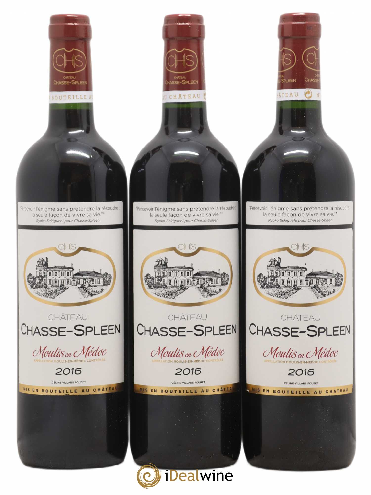 Château Chasse Spleen 2016 - Lot de 12 bouteilles - 4