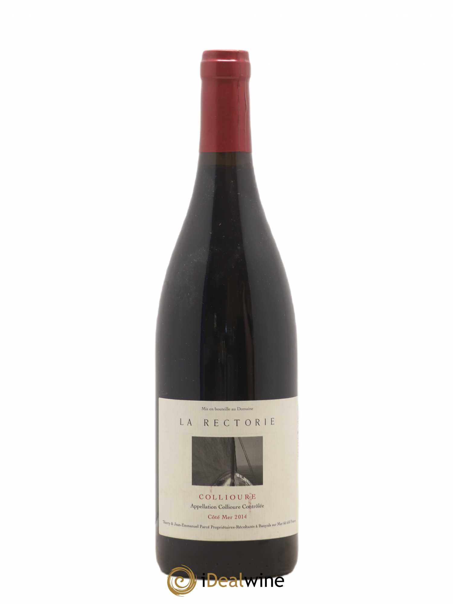 Collioure La Rectorie (Domaine de) Côté Mer Thierry et Jean Emmanuel Parcé 2014 - Lot de 1 bouteille - 0