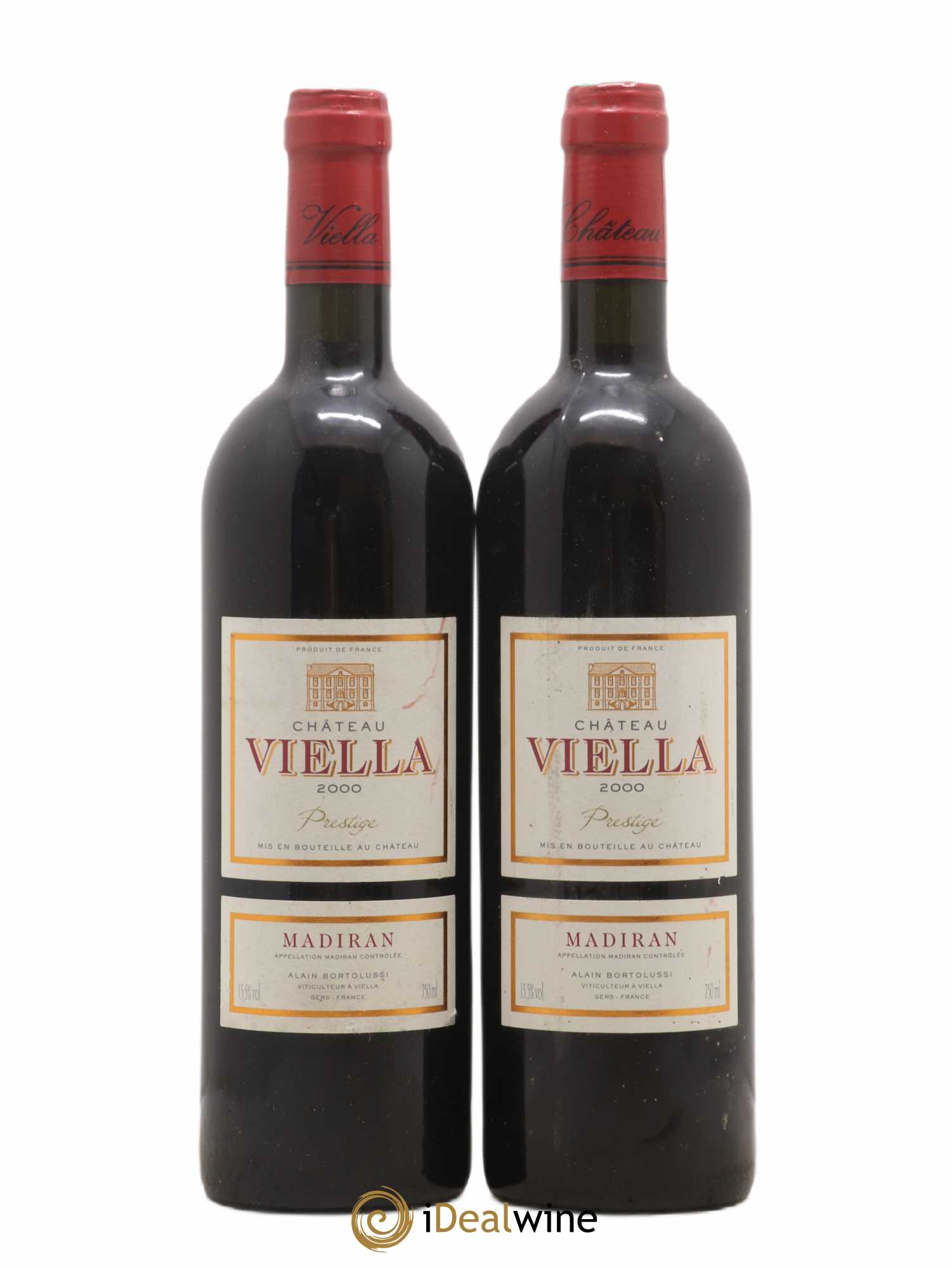 Madiran Château Viella Prestige 2000 - Posten von 2 Flaschen - 0
