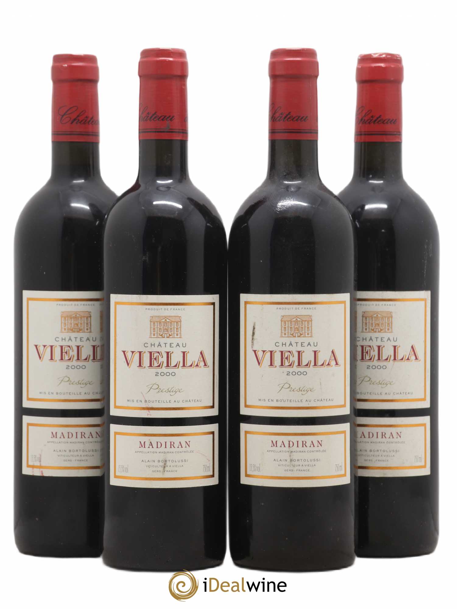 Madiran Château Viella Prestige 2000 - Posten von 4 Flaschen - 0