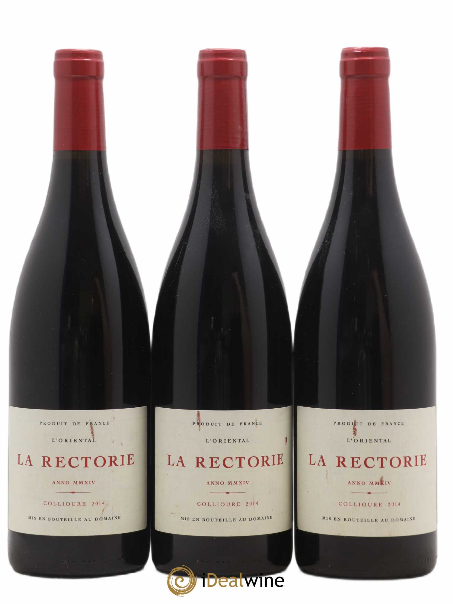 Collioure La Rectorie L'oriental 2014 - Lot de 3 bouteilles - 0