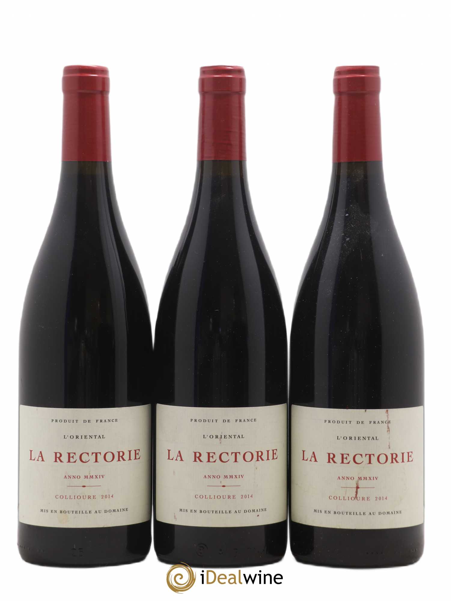 Collioure La Rectorie L'Oriental 2014 - Lot de 3 bouteilles - 0