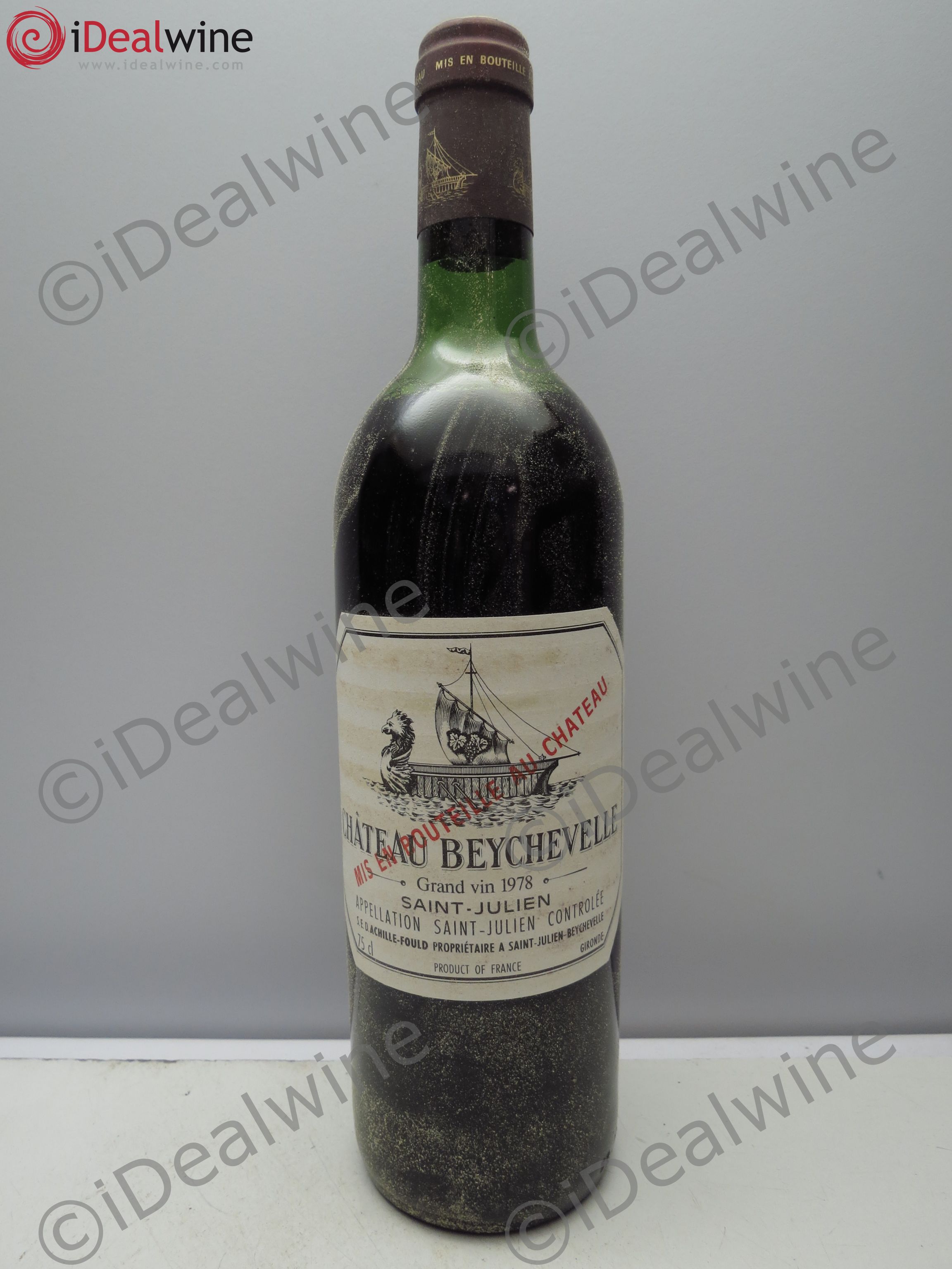 Château Beychevelle 4ème Grand Cru Classé 1978 - Lot de 11 bouteilles - 0