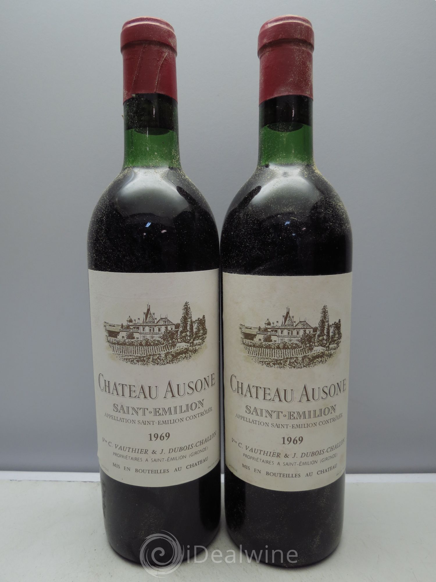 Château Ausone 1er Grand Cru Classé A 1969 - Lot de 12 bouteilles - 3