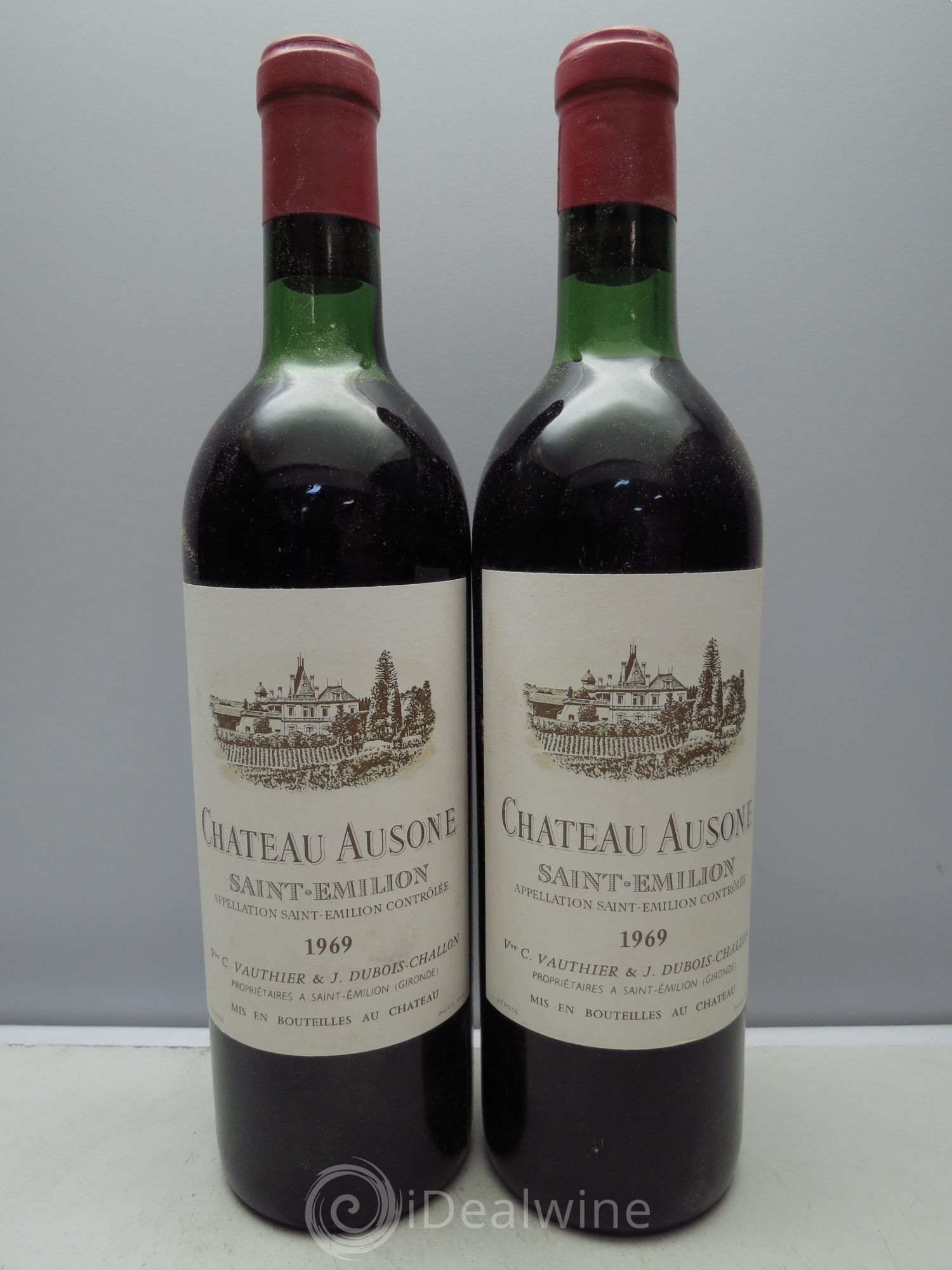 Château Ausone 1er Grand Cru Classé A 1969 - Lot de 12 bouteilles - 5