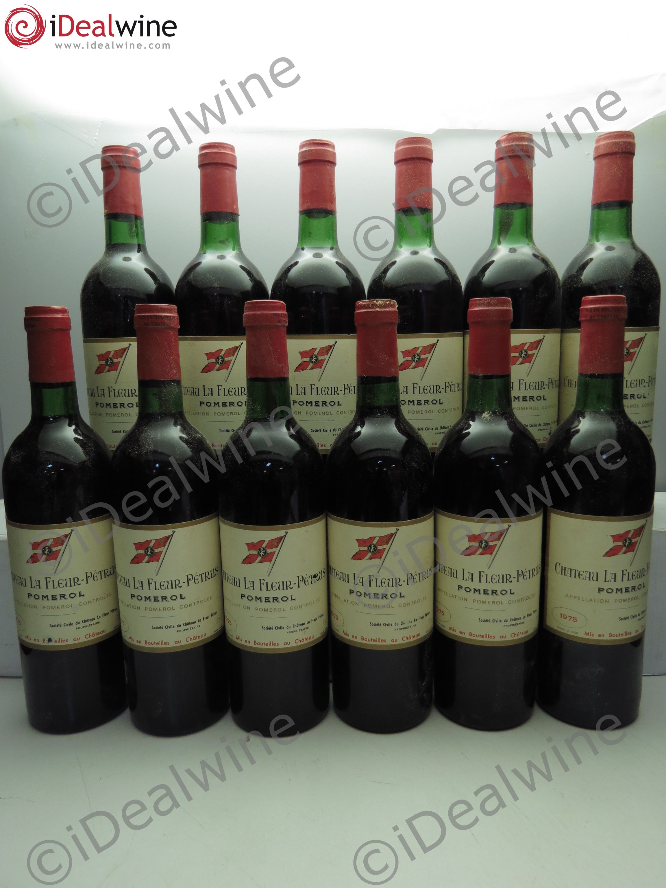 Château la Fleur Petrus 1975 - Lot de 12 bouteilles - 0