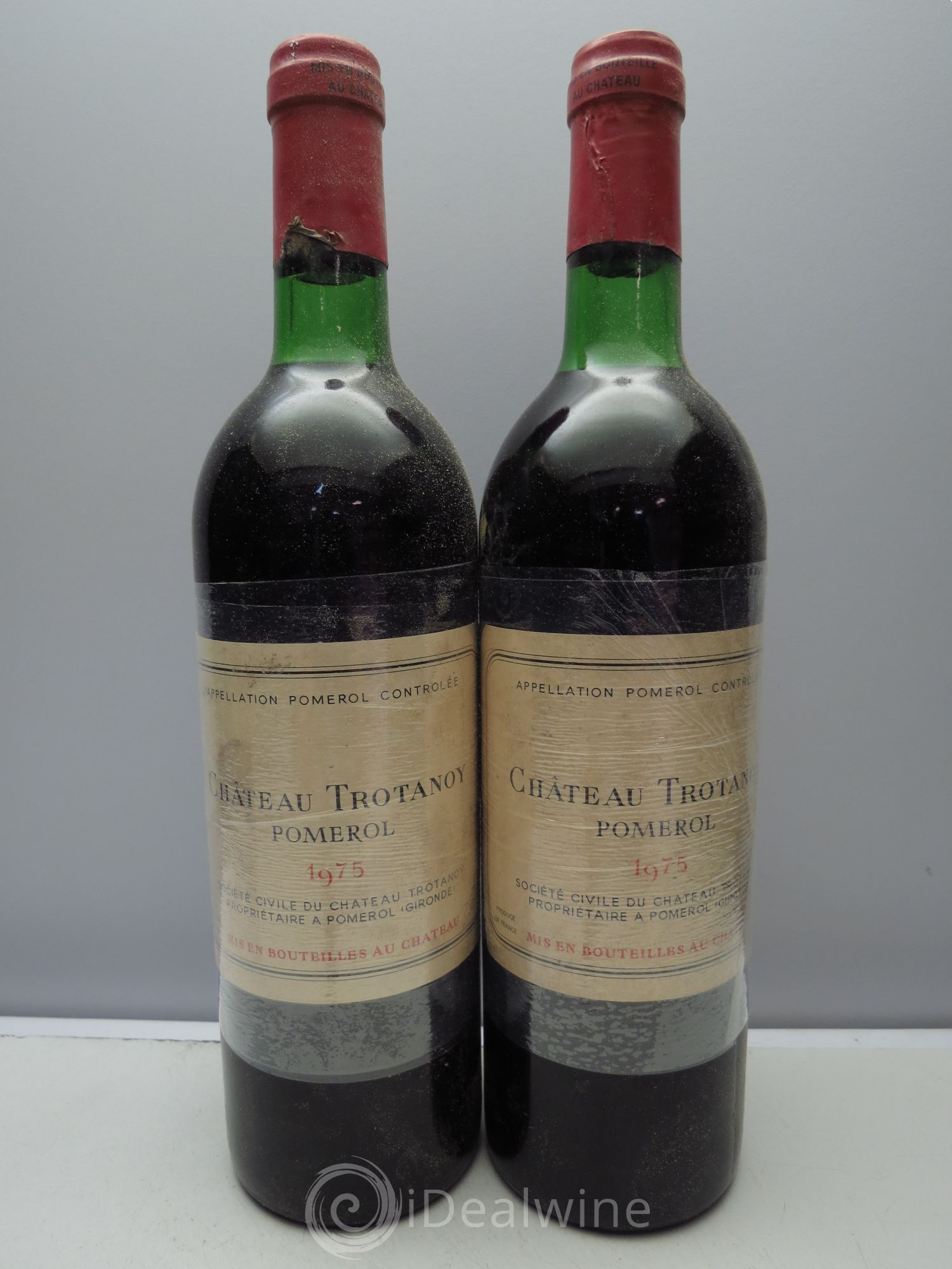 Château Trotanoy 1975 - Lot de 12 bouteilles - 2
