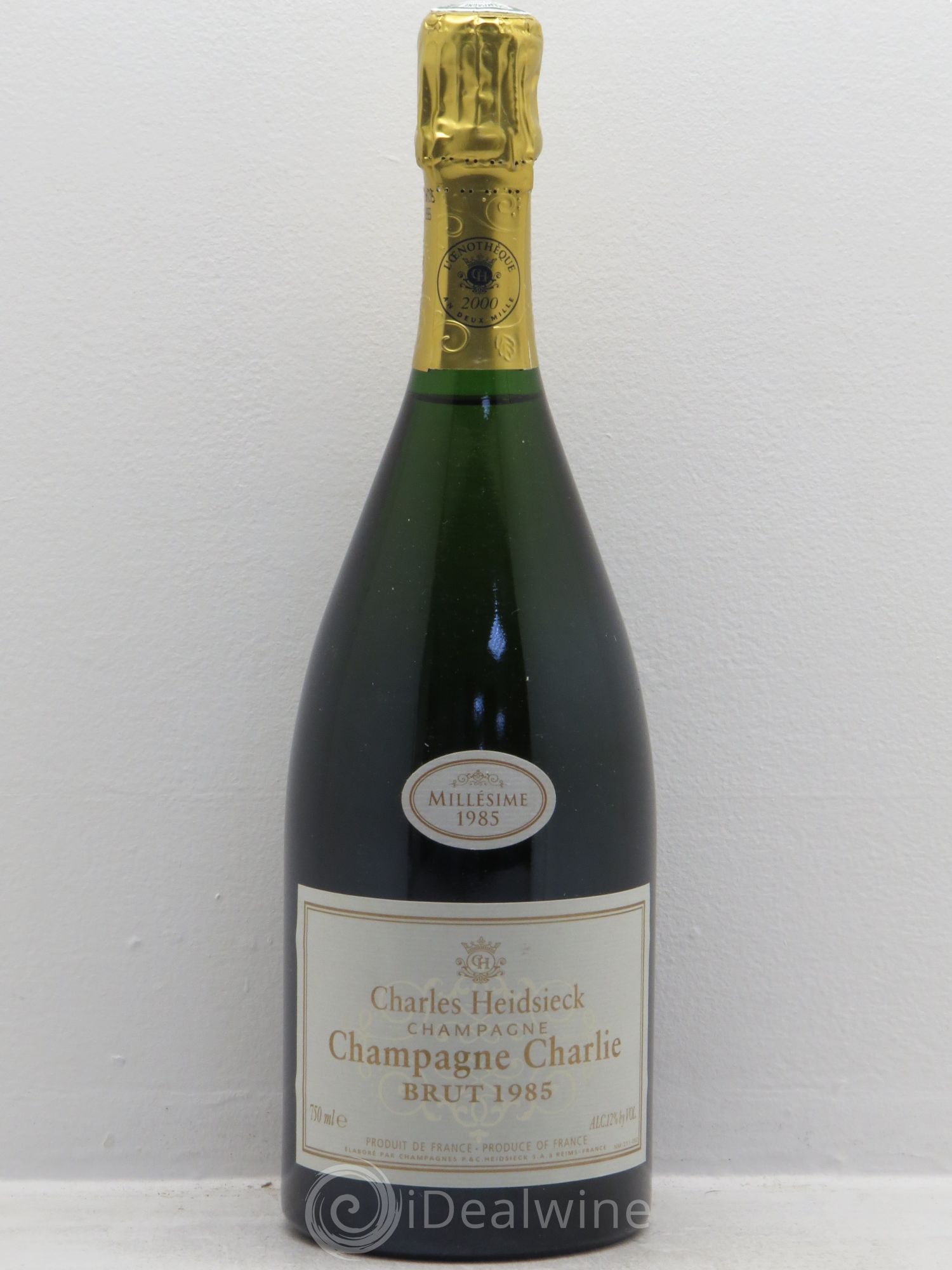 Réserve Charlie Charles Heidsieck Oenothèque 1985 - Lot de 1 bouteille - 0