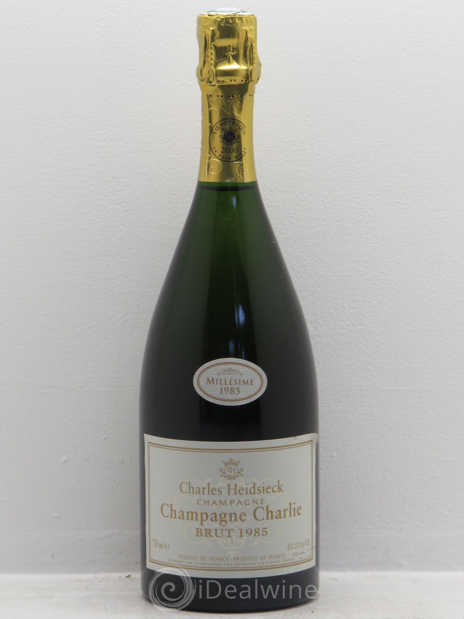 Réserve Charlie Charles Heidsieck Oenothèque 1985 - Lot de 1 bouteille - 0