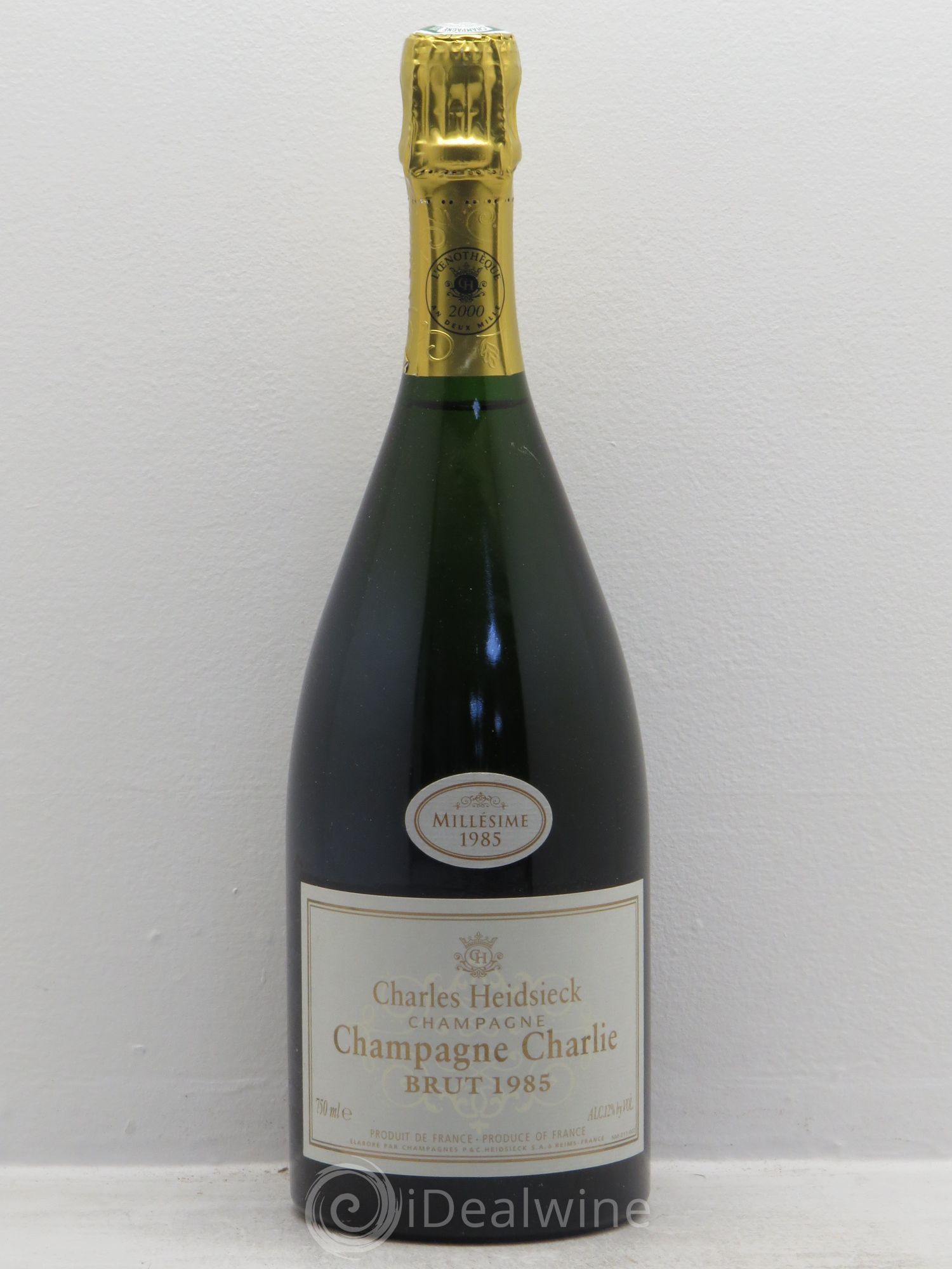 Réserve Charlie Charles Heidsieck Oenothèque 1985 - Lot de 1 bouteille - 0