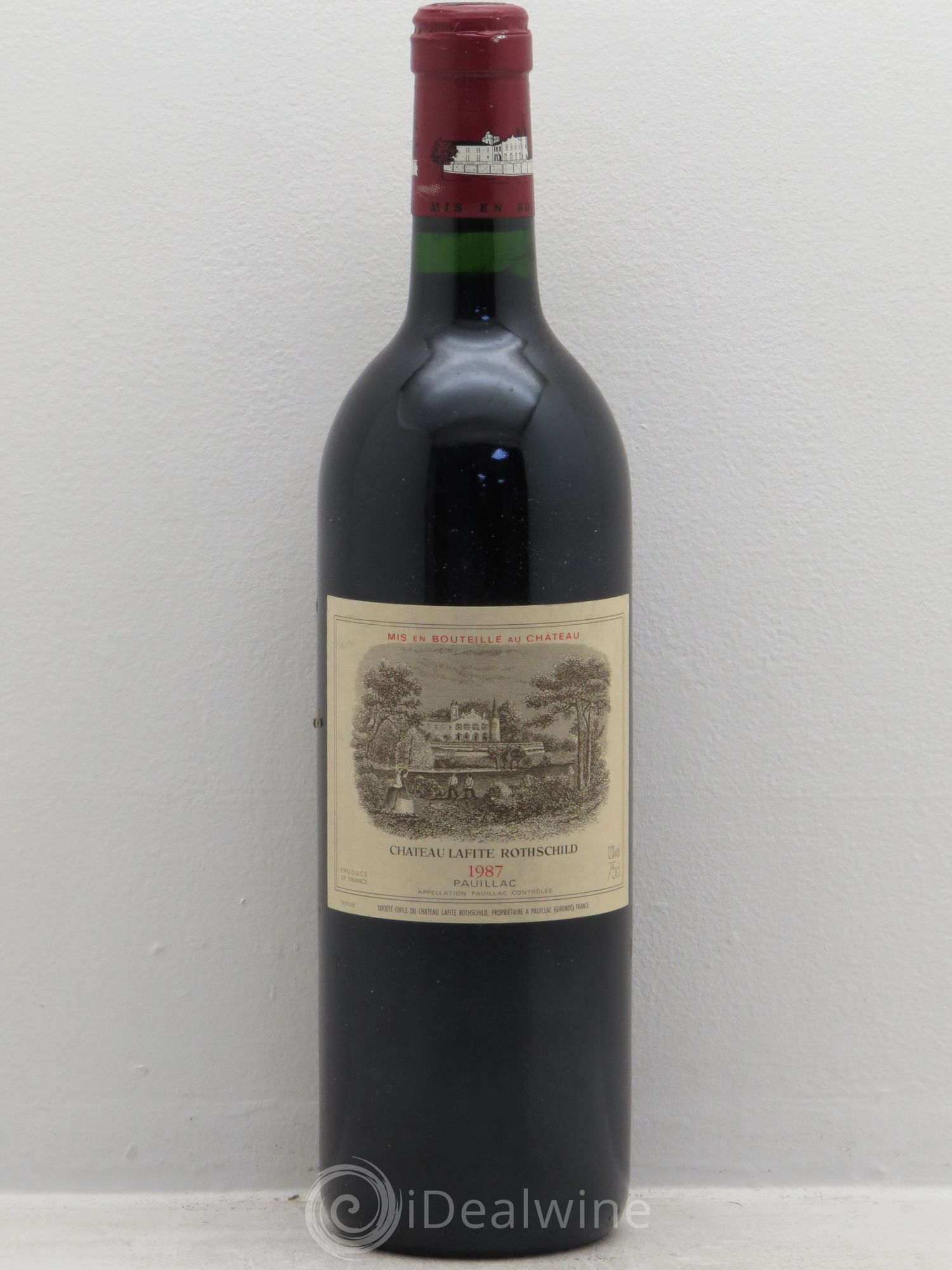 Château Lafite Rothschild 1er Grand Cru Classé 1987 - Lot de 1 bouteille - 0