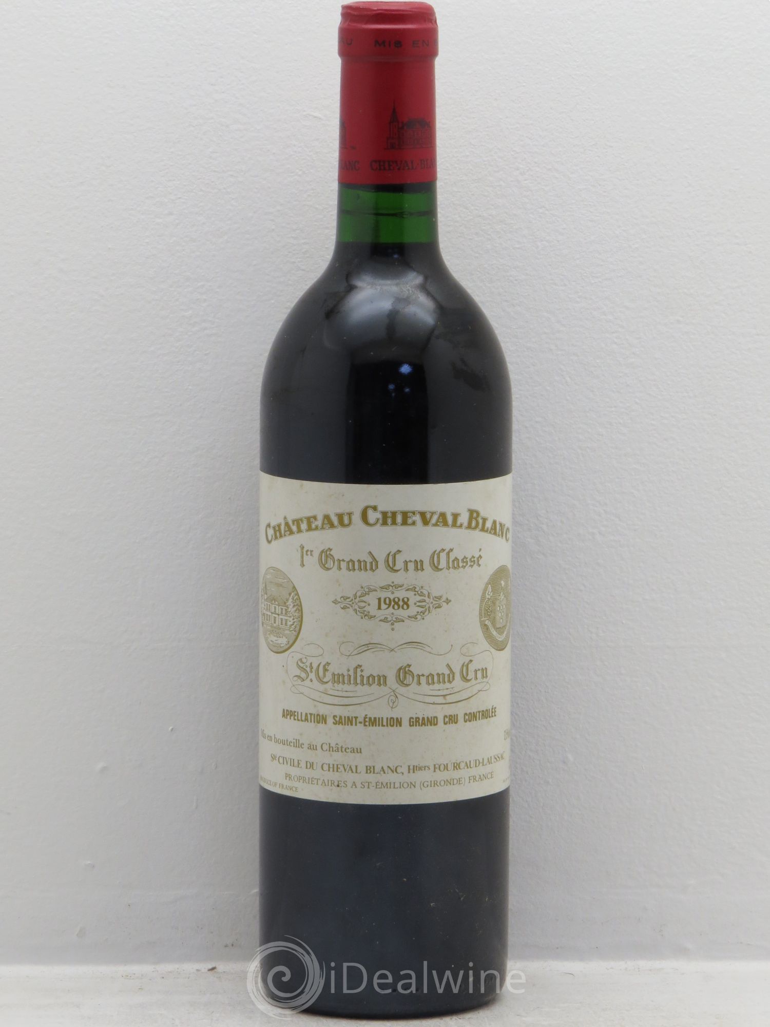 Château Cheval Blanc 1er Grand Cru Classé A 1988 - Lot de 1 bouteille - 0