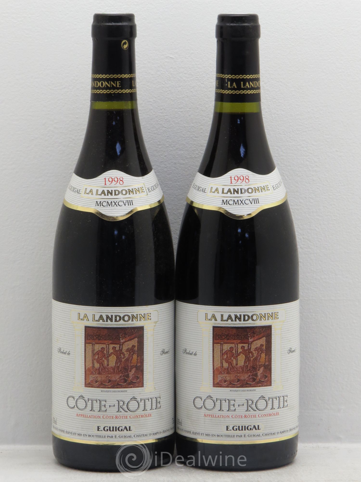 Côte-Rôtie La Landonne Guigal 1998 - Lot de 2 bouteilles - 0