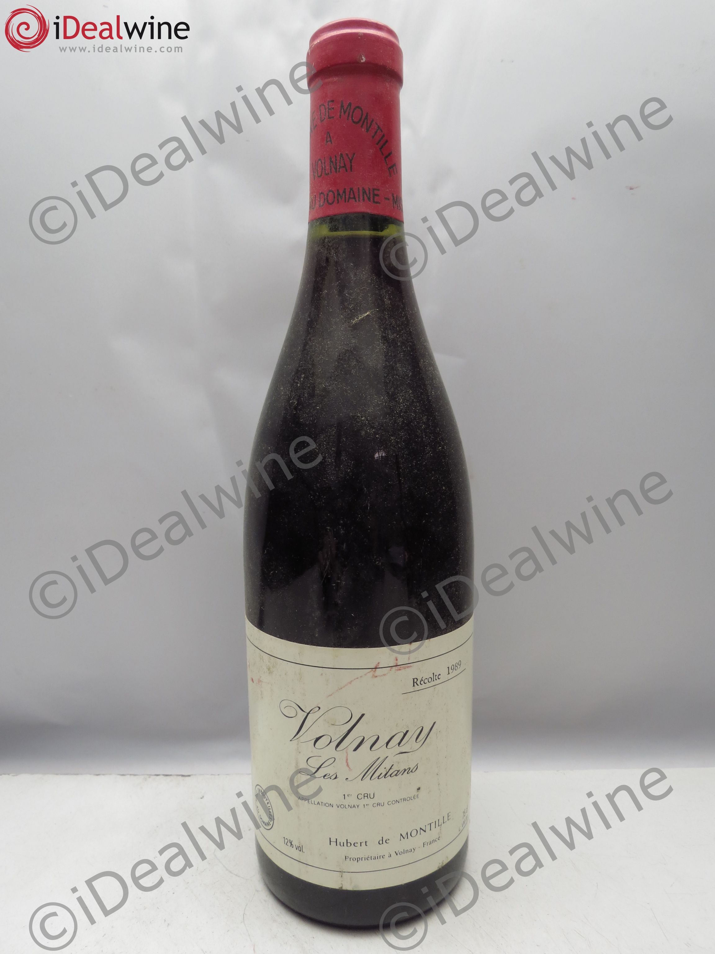 Volnay 1er Cru Les Mitans De Montille (Domaine) 1989 - Lot de 1 bouteille - 0