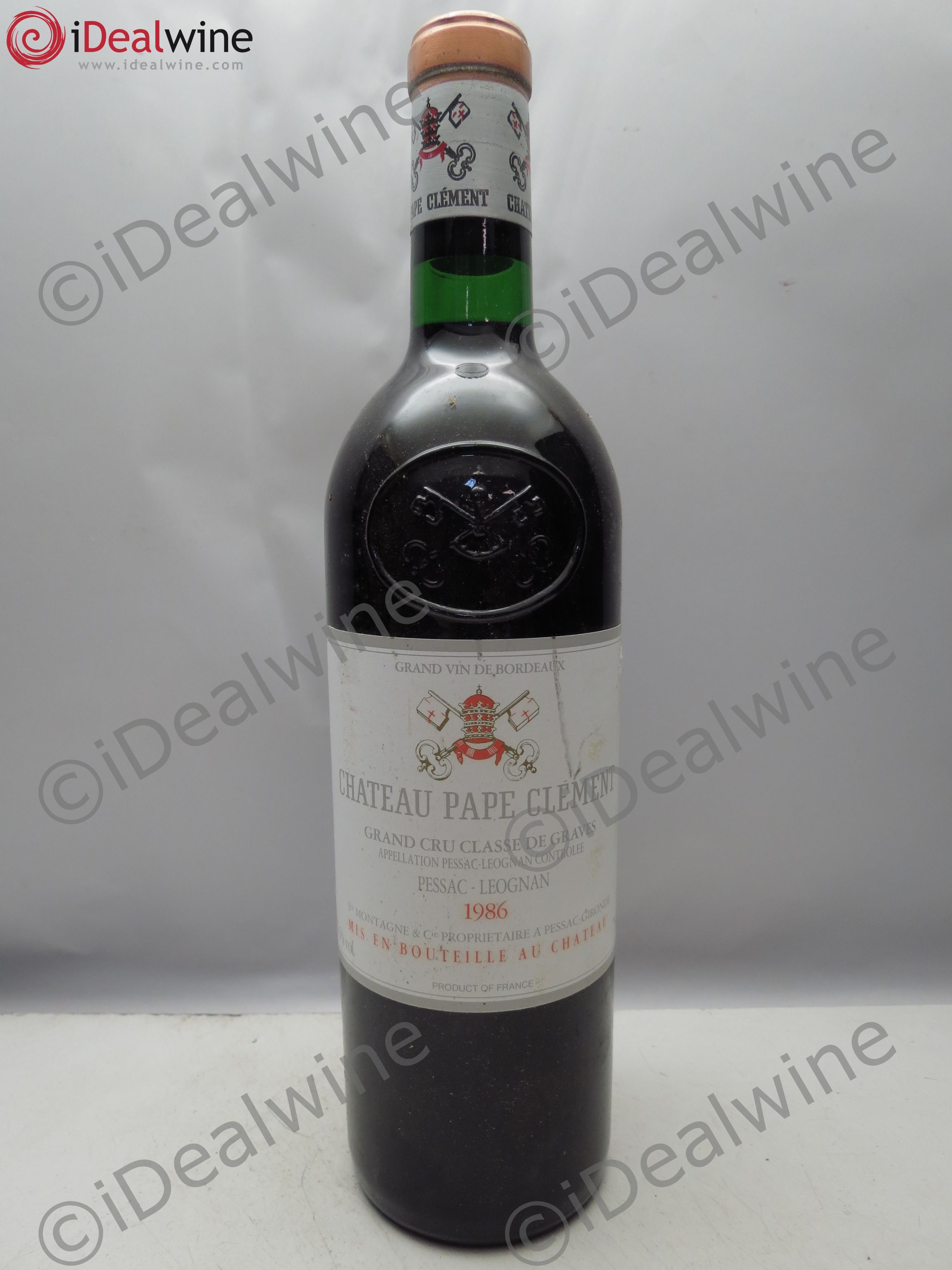Château Pape Clément Cru Classé de Graves 1986 - Lot de 1 bouteille - 0