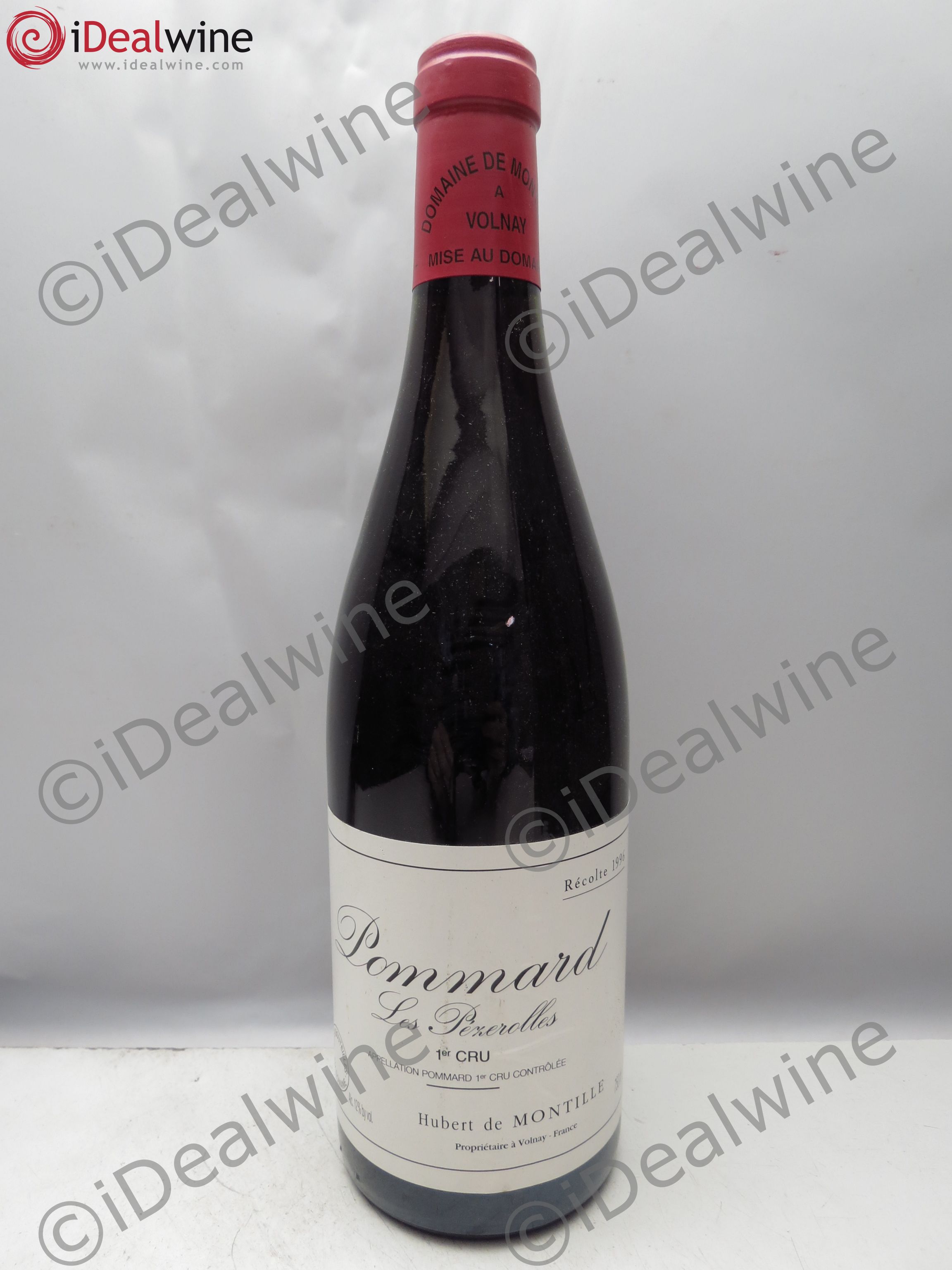 Pommard 1er Cru Les Pézerolles De Montille (Domaine) 1996 - Lot de 1 bouteille - 0