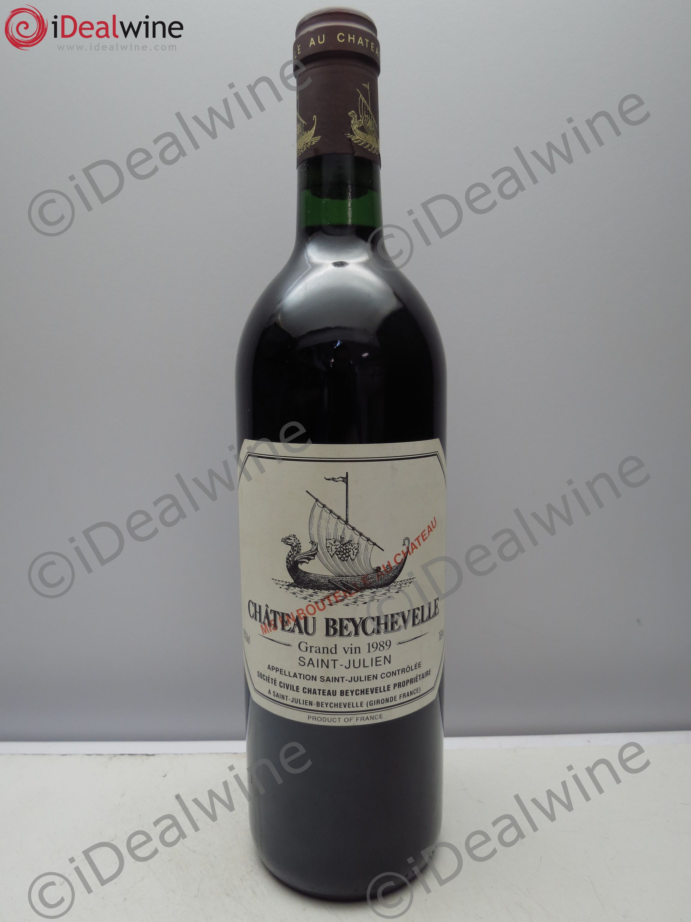 Château Beychevelle 4ème Grand Cru Classé 1989 - Lot de 1 bouteille - 0