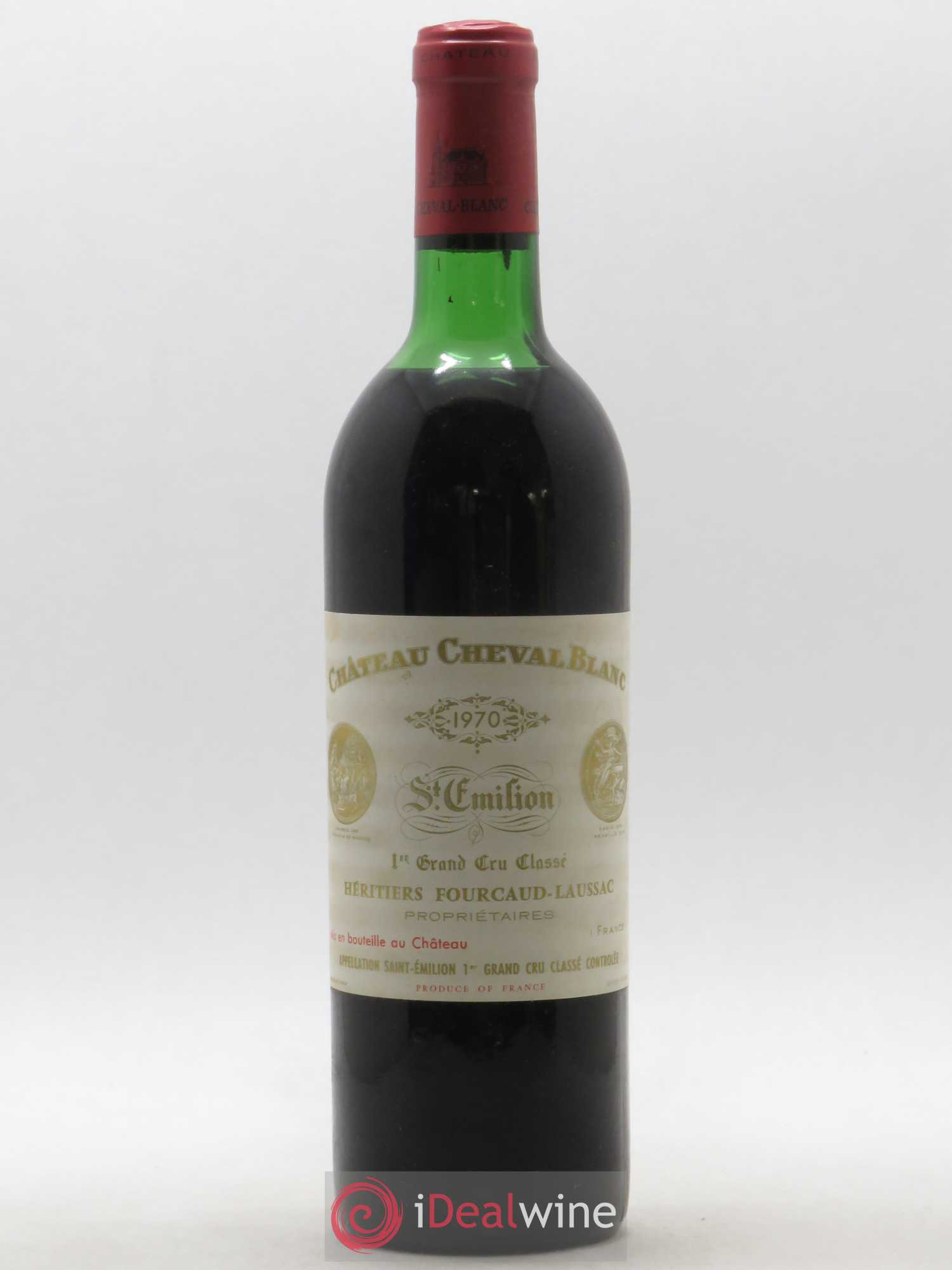Château Cheval Blanc 1er Grand Cru Classé A 1970 - Lot de 1 bouteille - 0