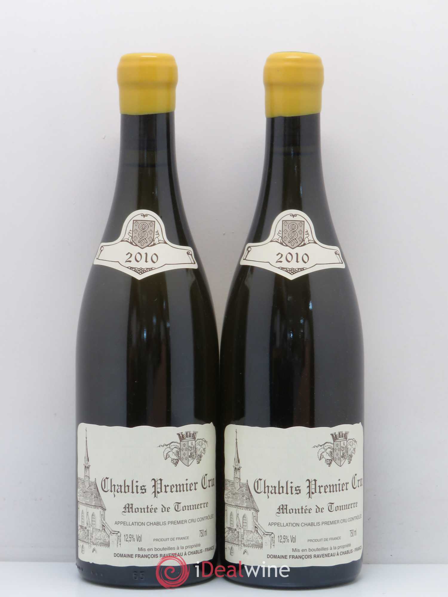Chablis 1er Cru Montée de Tonnerre Raveneau (Domaine) 2010 - Lot de 2 bouteilles - 0
