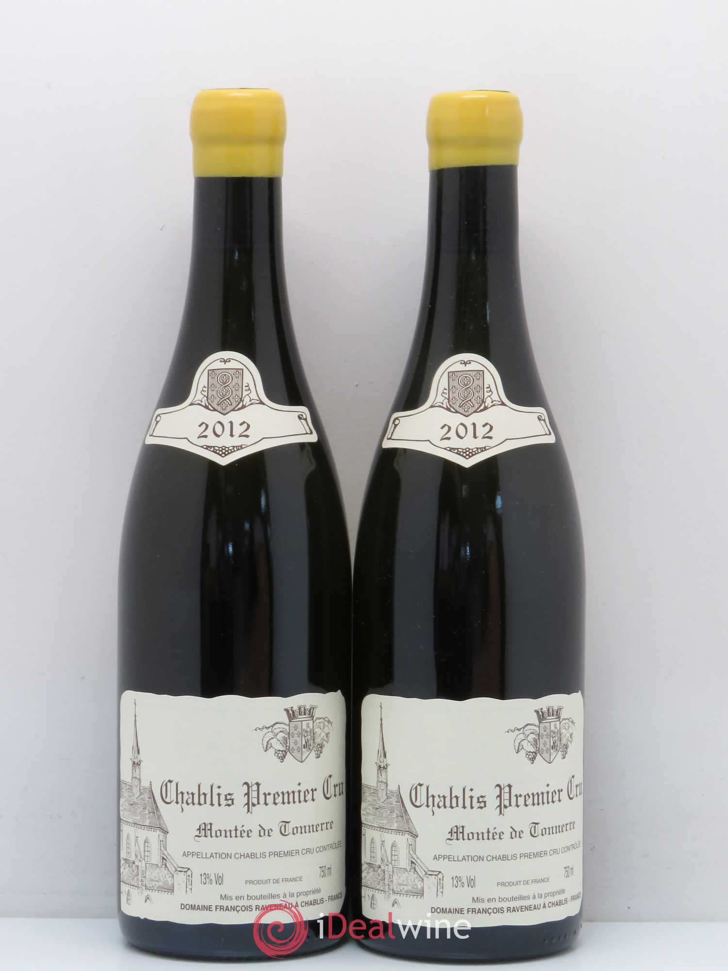 Chablis 1er Cru Montée de Tonnerre Raveneau (Domaine) 2012 - Lot de 2 bouteilles - 0