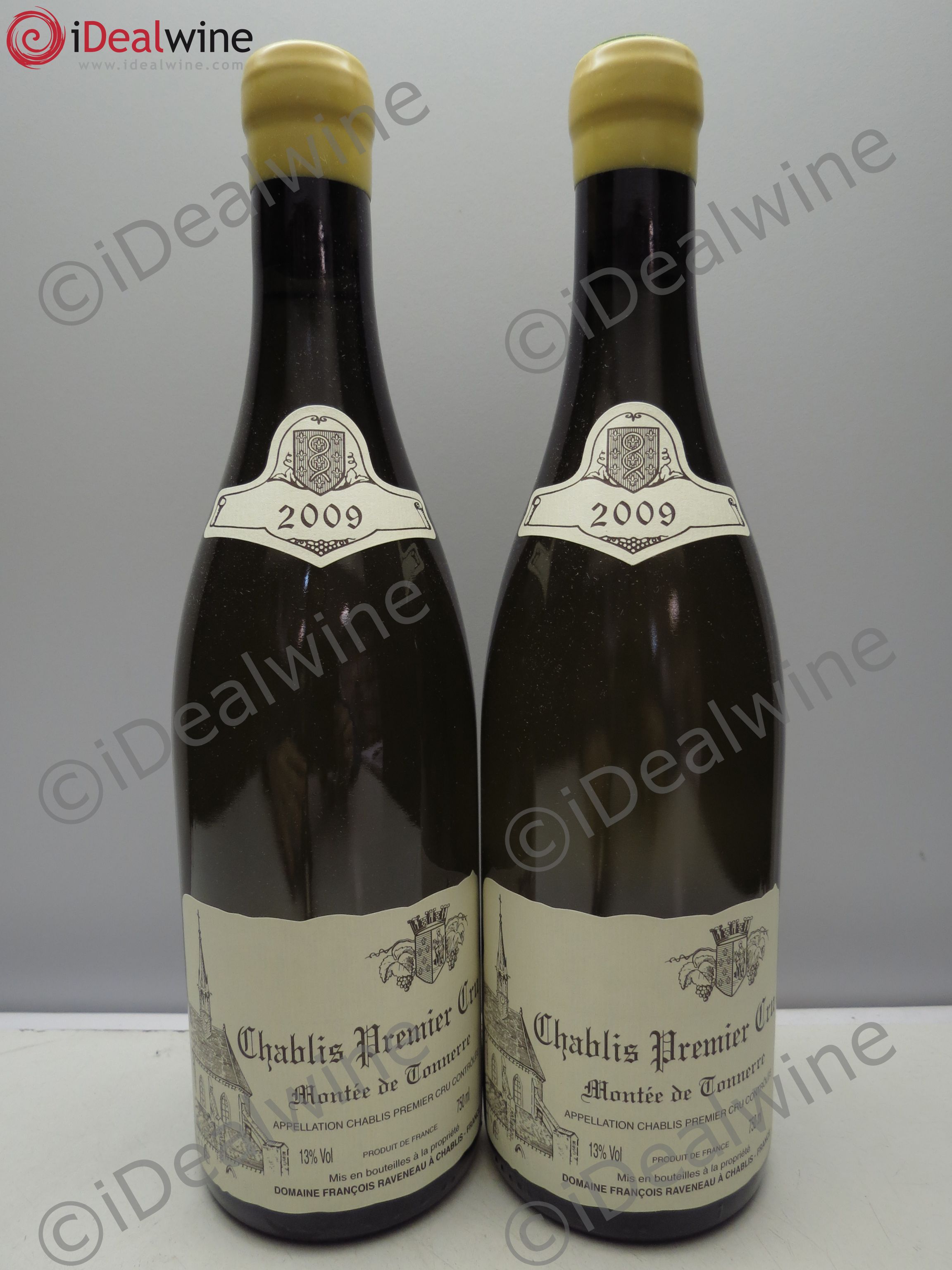 Chablis 1er Cru Montée de Tonnerre Raveneau (Domaine) 2009 - Lot de 2 bouteilles - 0