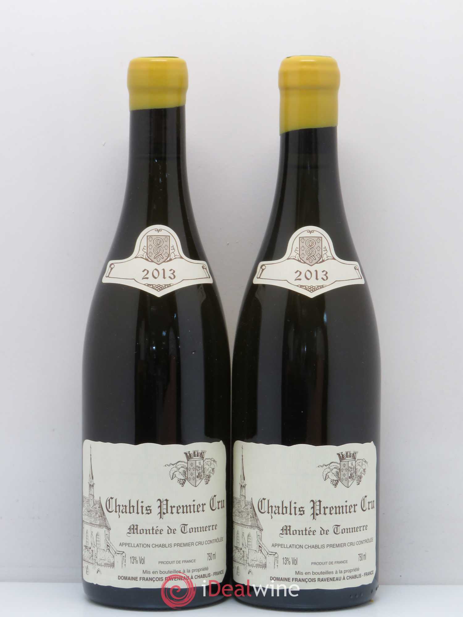 Chablis 1er Cru Montée de Tonnerre Raveneau (Domaine) 2013 - Lot de 2 bouteilles - 0