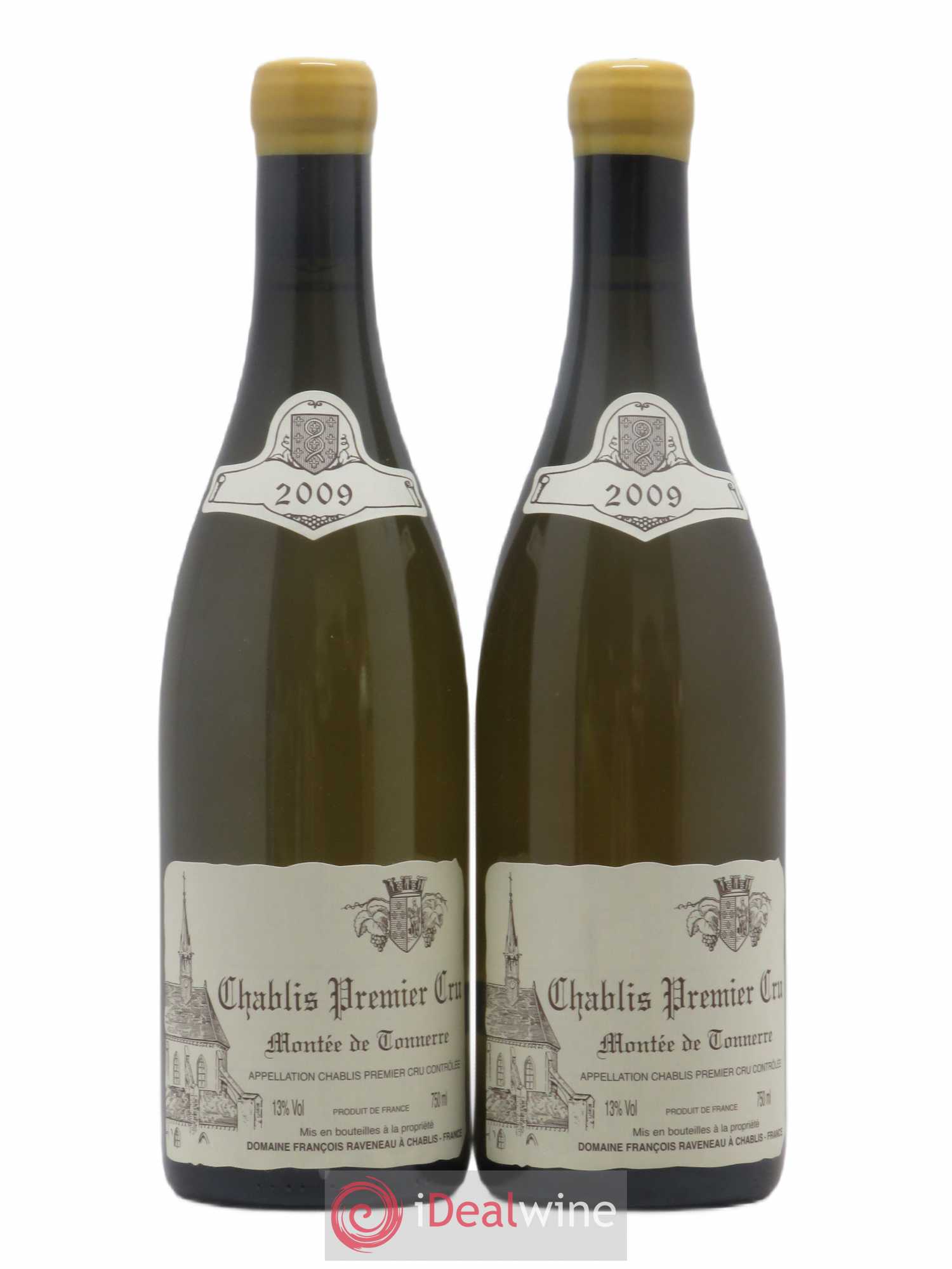 Chablis 1er Cru Montée de Tonnerre Raveneau (Domaine) 2009 - Posten von 2 Flaschen - 0
