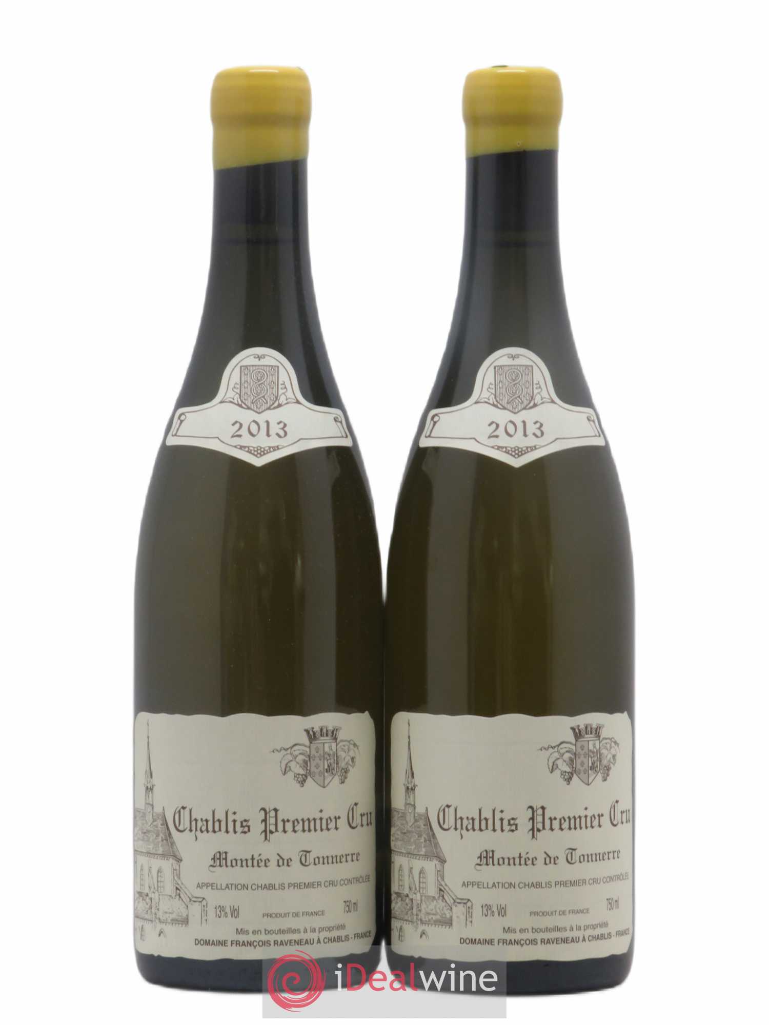Chablis 1er Cru Montée de Tonnerre Raveneau (Domaine) 2013 - Lot de 2 bouteilles - 0
