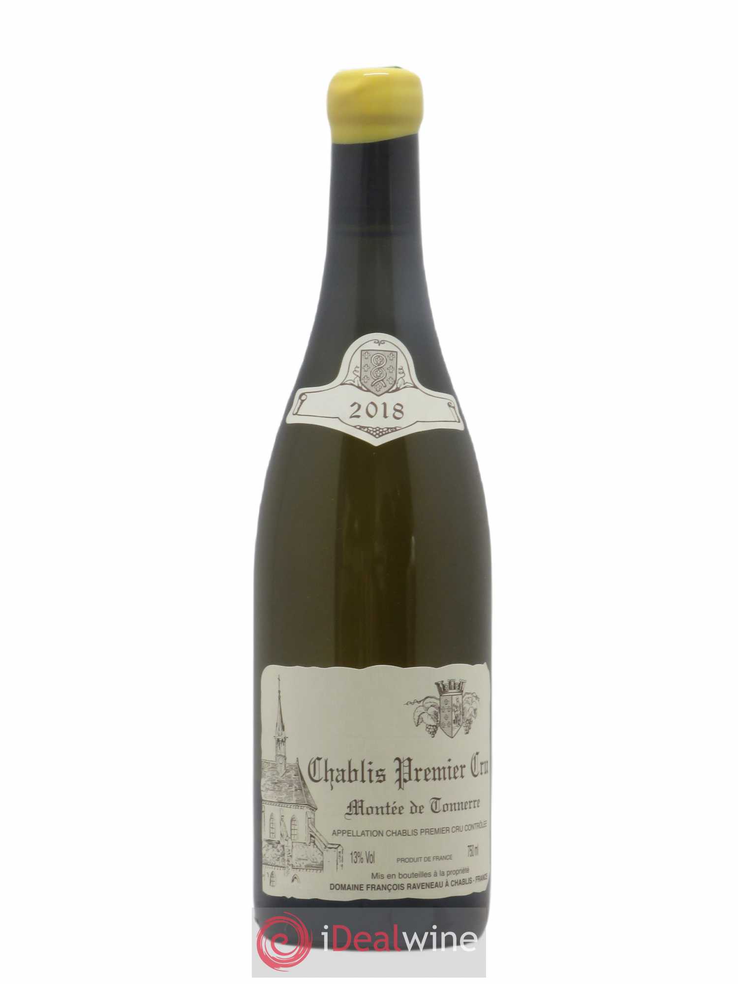 Chablis 1er Cru Montée de Tonnerre Raveneau (Domaine) 2018 - Lot de 1 bouteille - 0