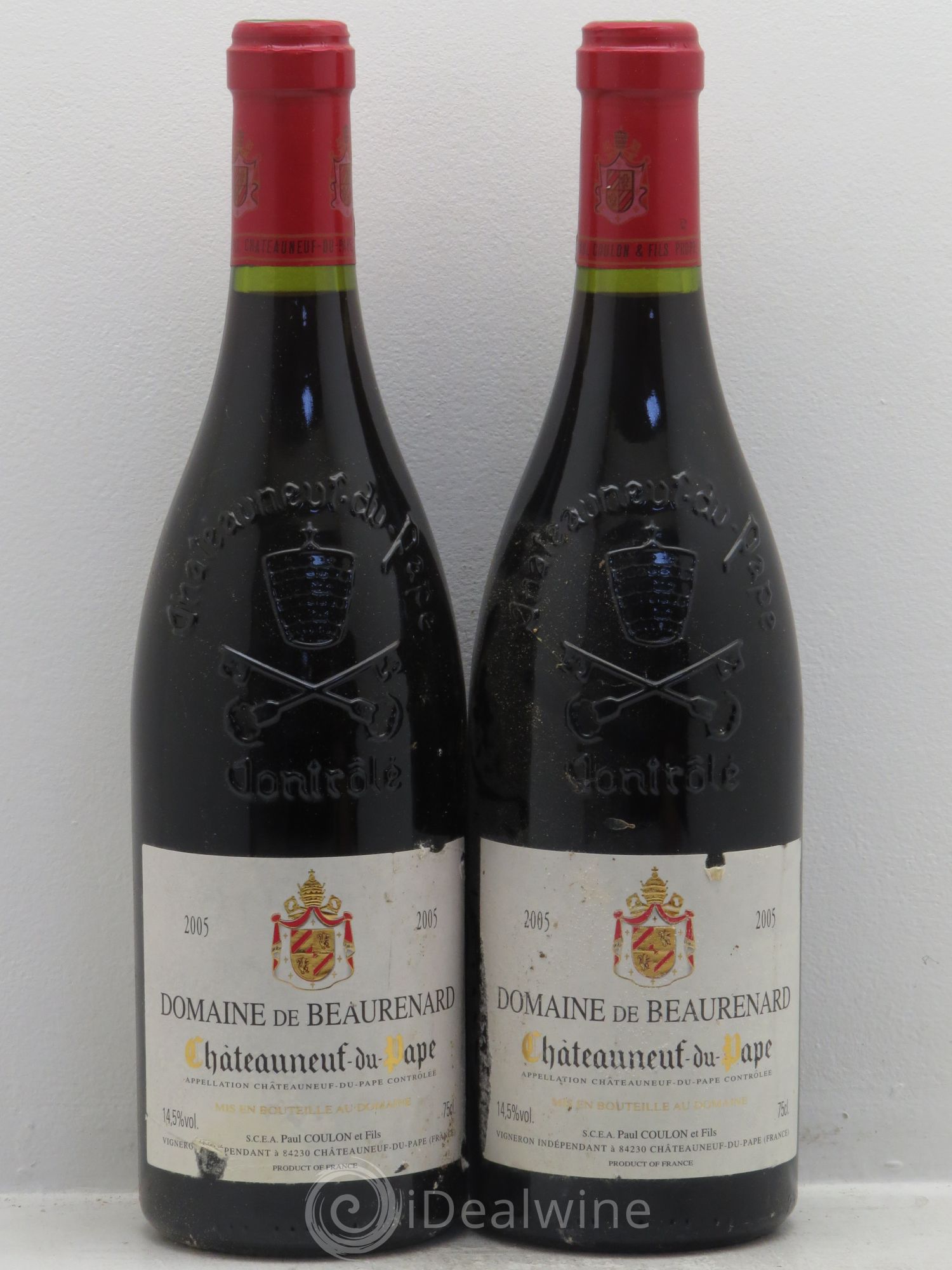 Châteauneuf-du-Pape Beaurenard (Domaine de) 2005 - Lot de 2 bouteilles - 0