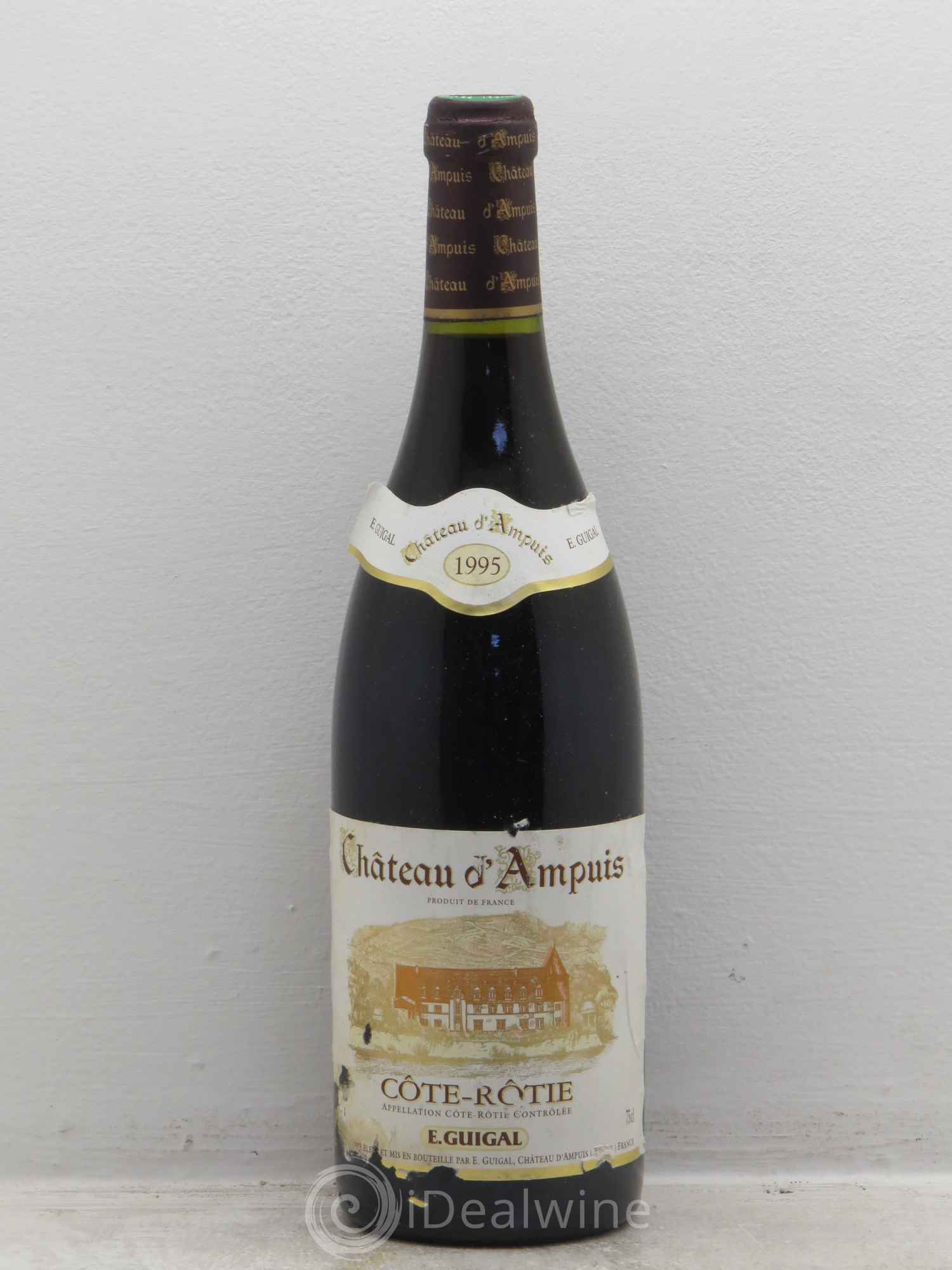 Côte-Rôtie Château d'Ampuis Guigal 1995 - Lot de 1 bouteille - 0