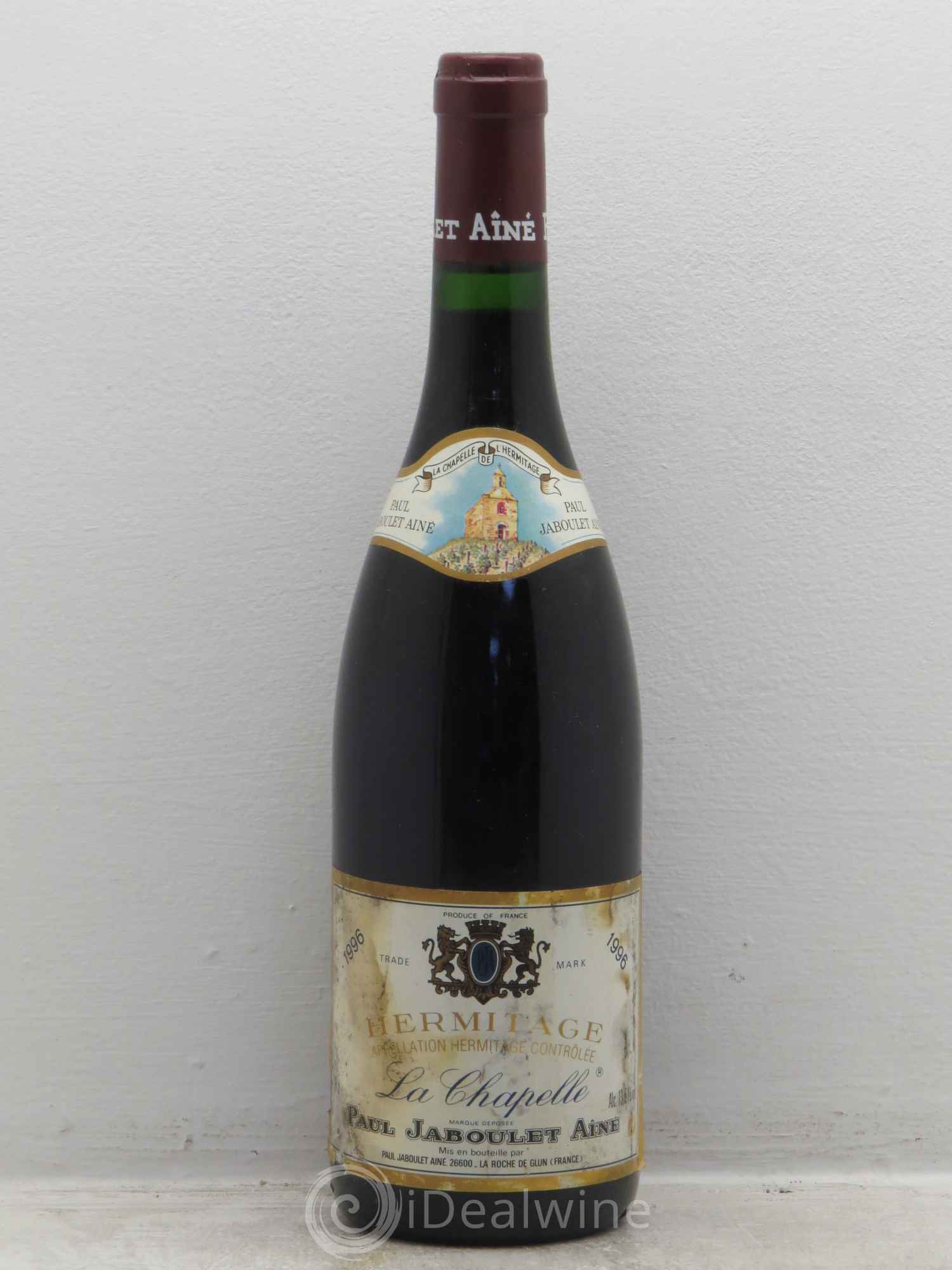 Hermitage La Chapelle Paul Jaboulet Ainé 1996 - Lot de 1 bouteille - 0