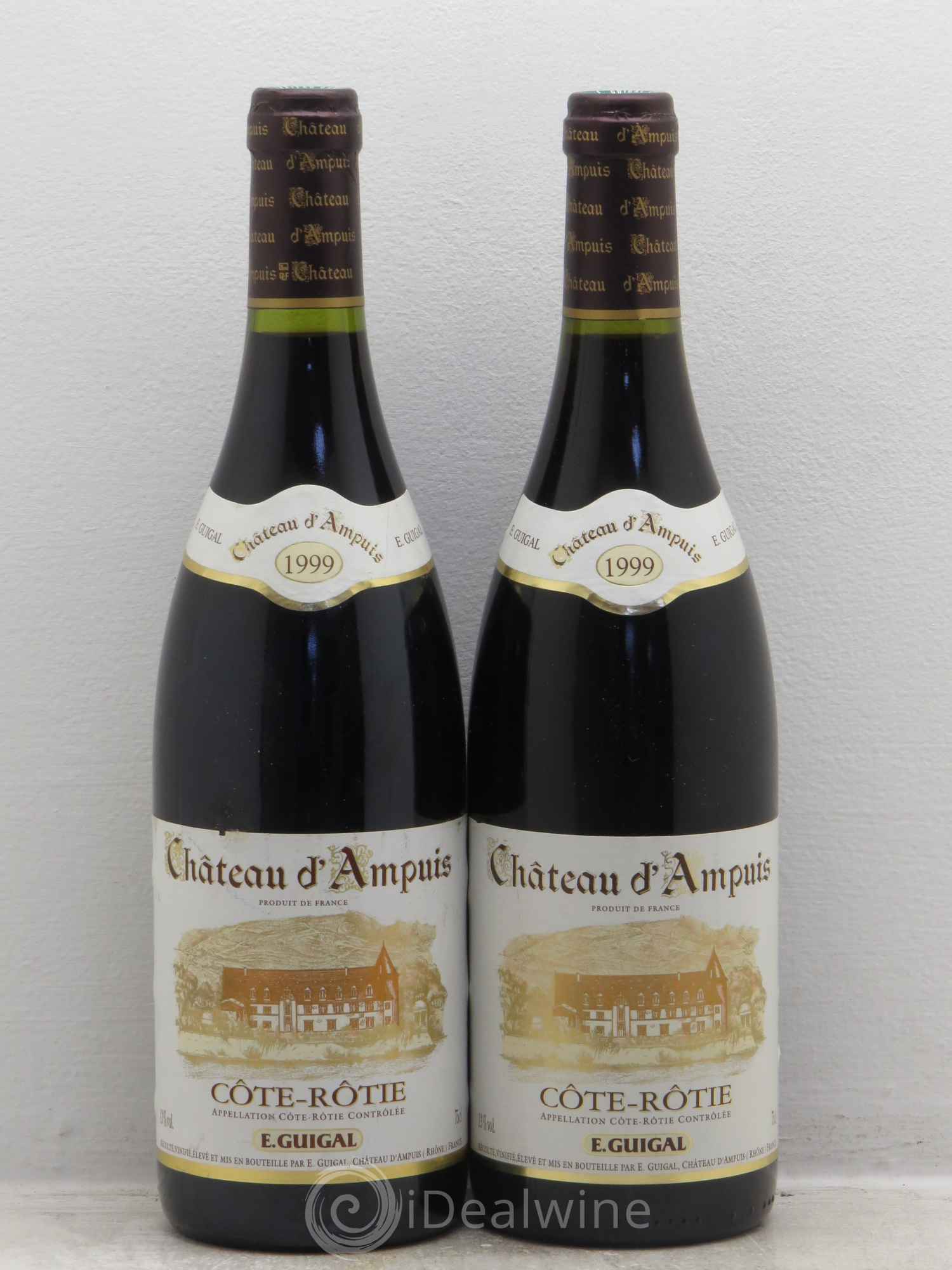 Côte-Rôtie Château d'Ampuis Guigal 1999 - Lot de 2 bouteilles - 0