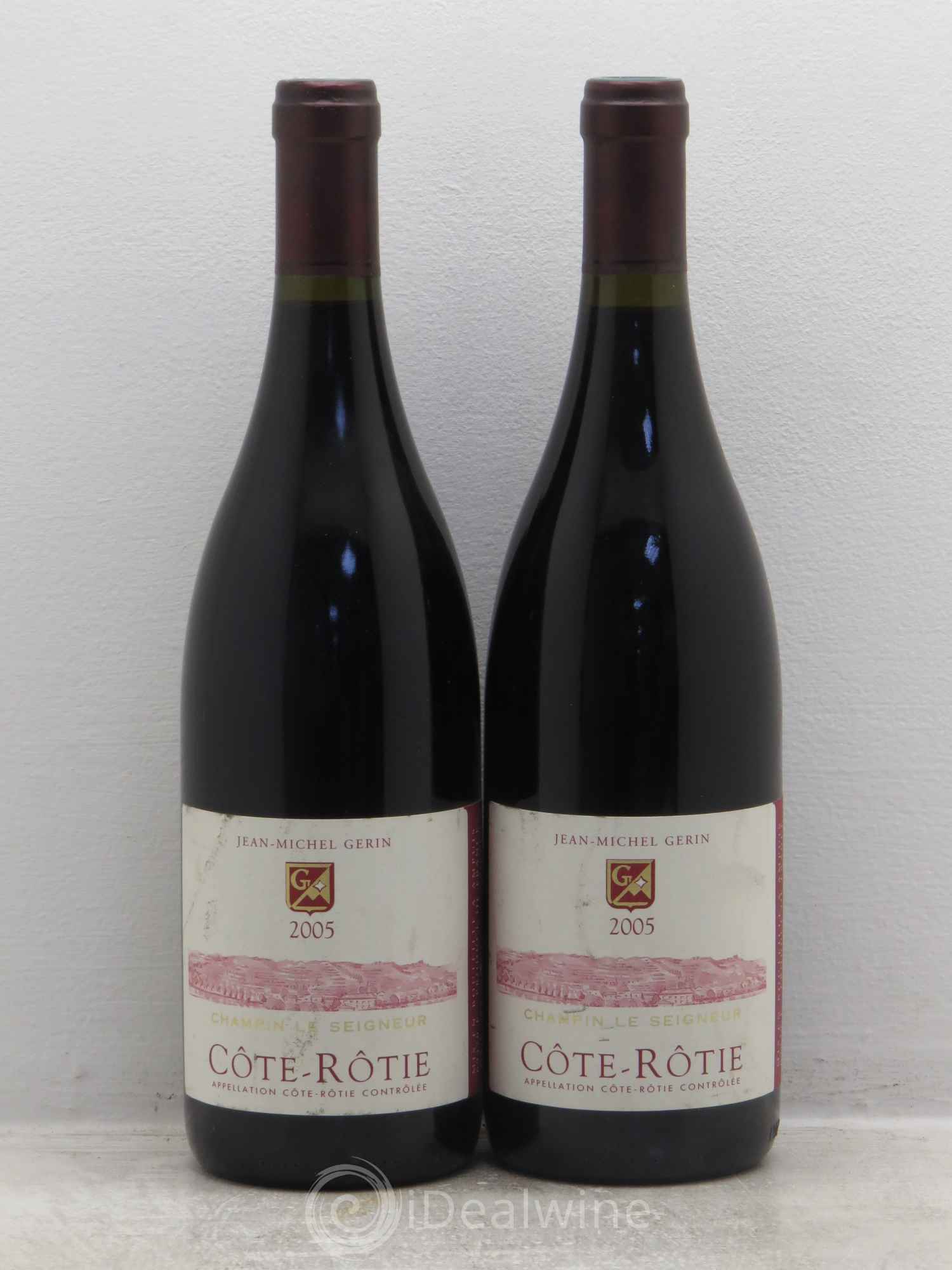 Côte-Rôtie Champin Le Seigneur Jean-Michel Gerin 2005 - Lot de 2 bouteilles - 0