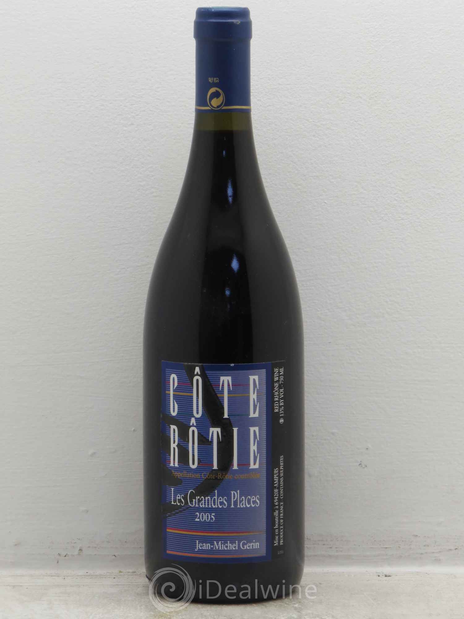 Côte-Rôtie Les Grandes Places Jean-Michel Gerin 2005 - Posten von 1 Flasche - 0