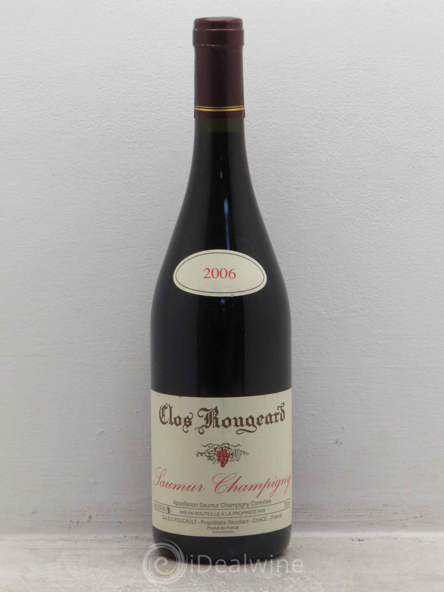 Saumur-Champigny Clos Rougeard 2006 - Lot de 1 bouteille - 0