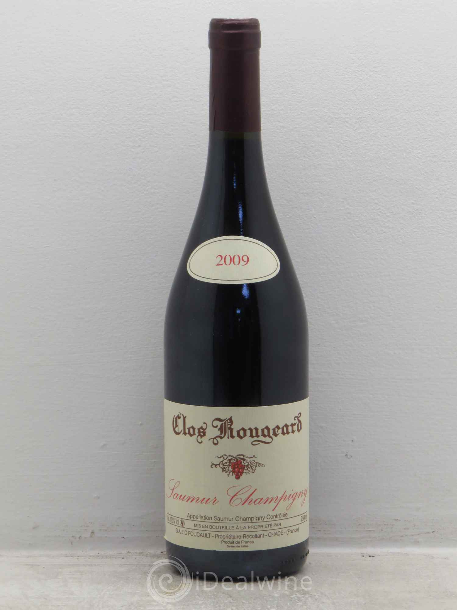 Saumur-Champigny Clos Rougeard 2009 - Lot de 1 bouteille - 0