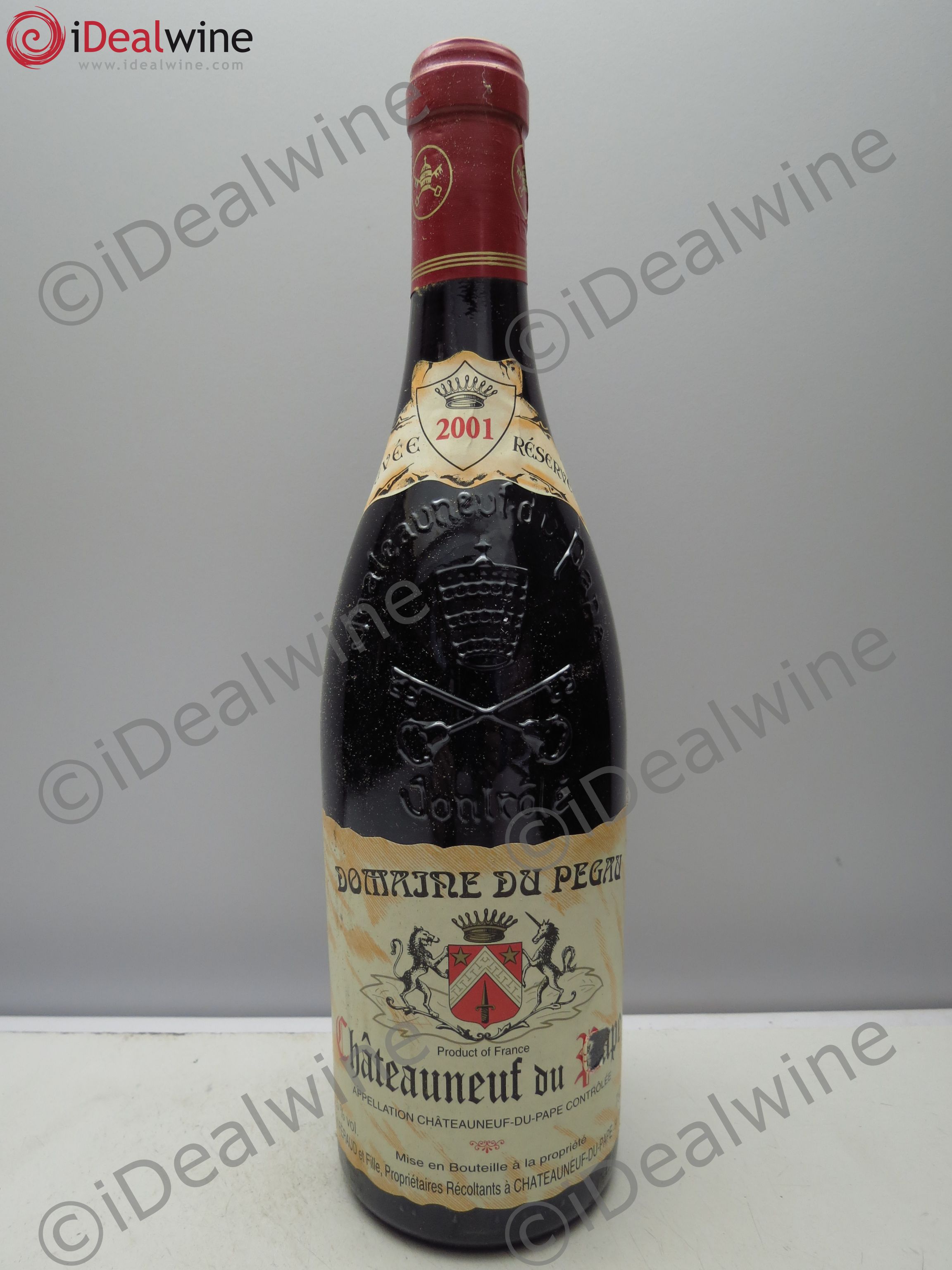 Châteauneuf-du-Pape Domaine du Pégau Cuvée Réservée Paul et Laurence Féraud 2001 - Lot de 6 bouteilles - 0