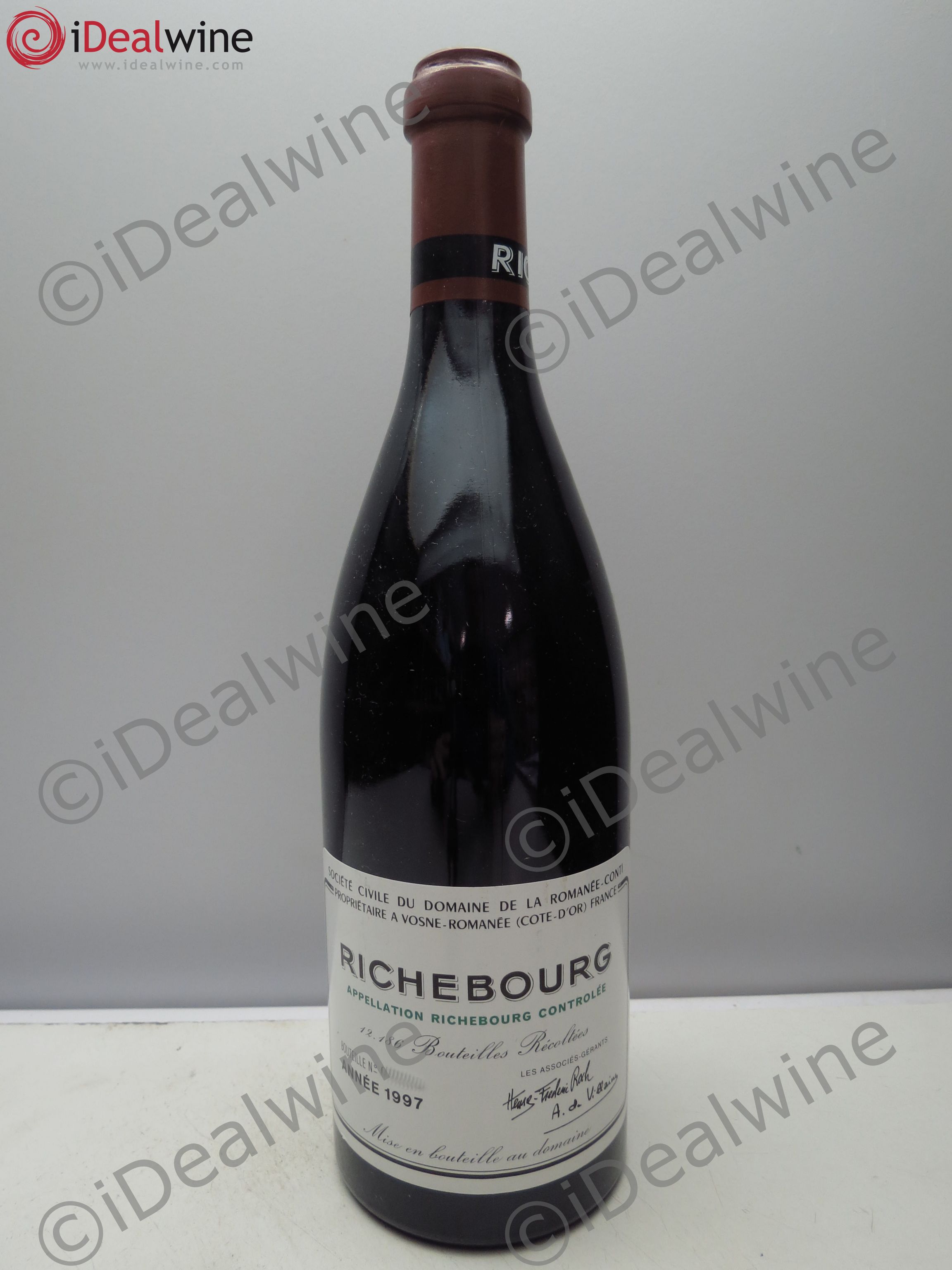 Richebourg Grand Cru Domaine de la Romanée-Conti 1997 - Lot de 1 bouteille - 0