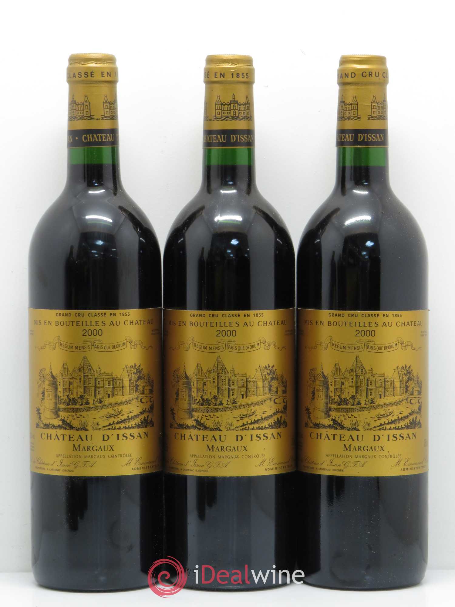 Château d'Issan 3ème Grand Cru Classé 2000 - Lot de 6 bouteilles - 1