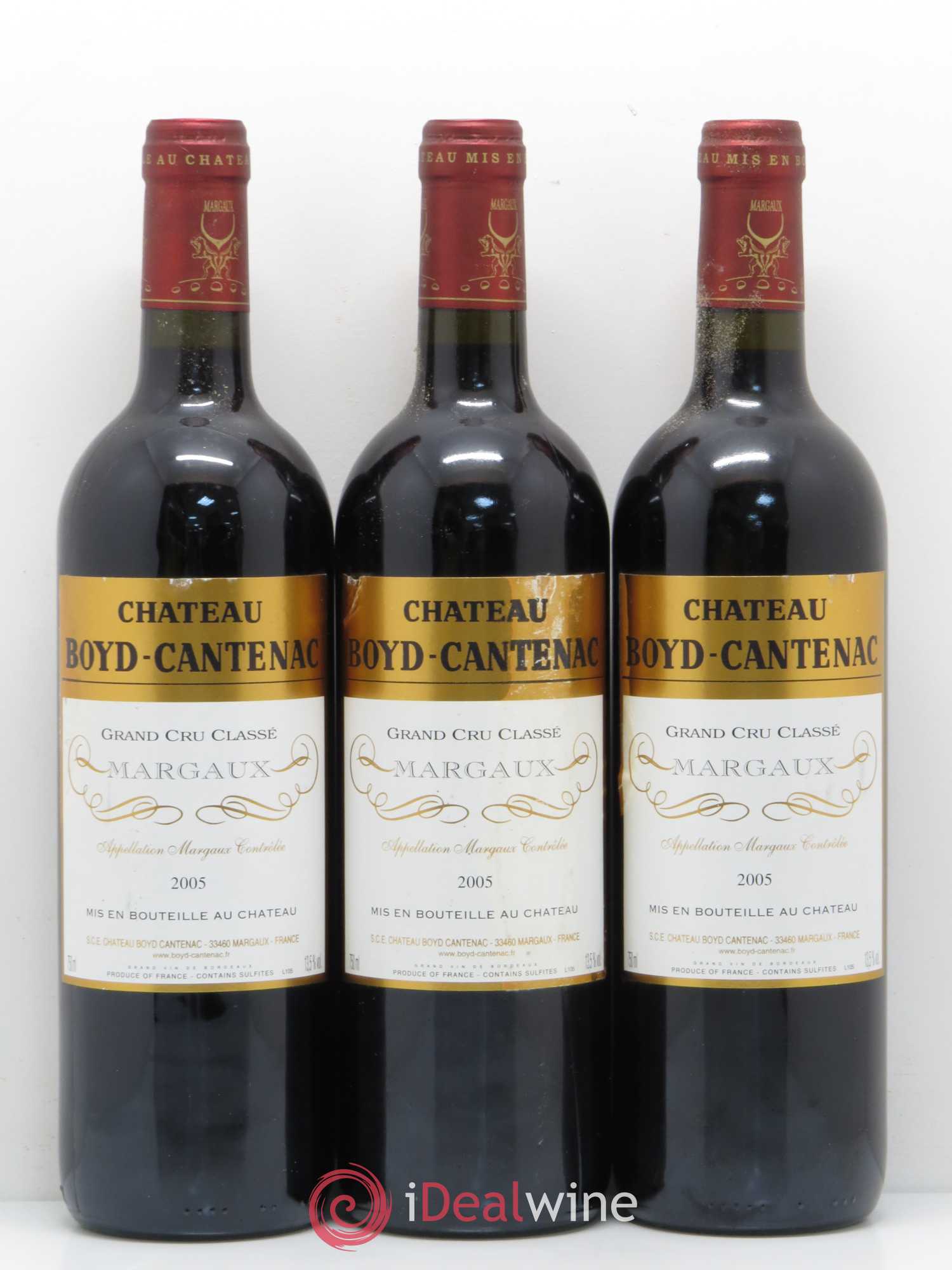 Château Boyd Cantenac 3ème Grand Cru Classé 2005 - Lot de 6 bouteilles - 2