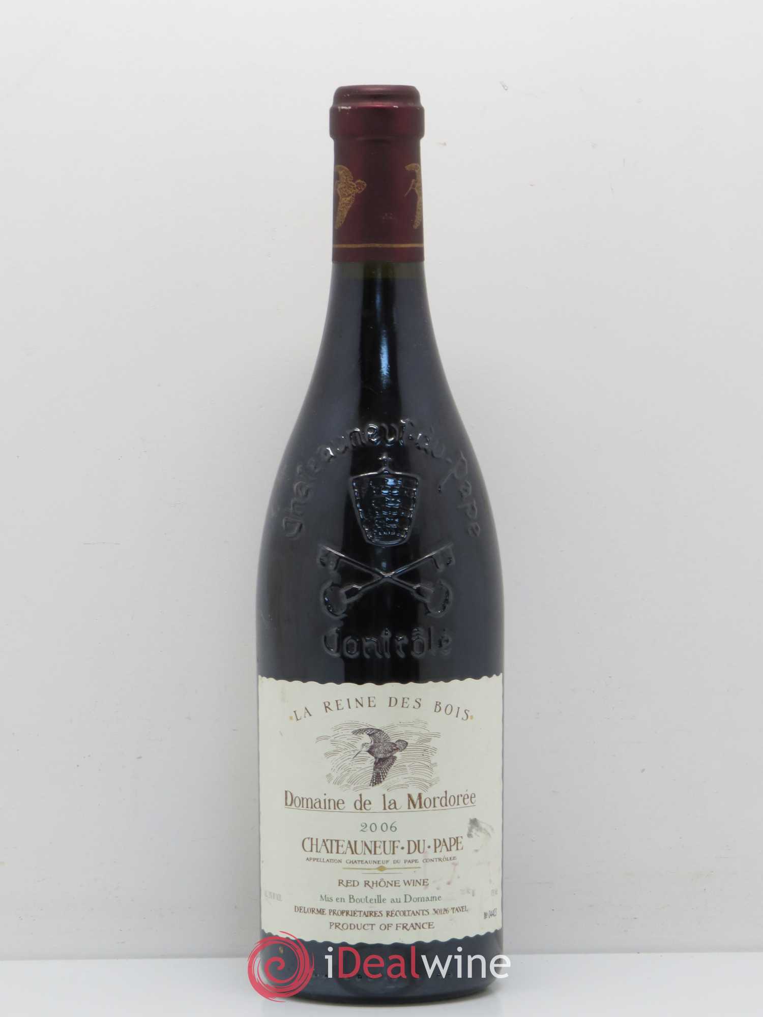 Châteauneuf-du-Pape Cuvée de la Reine des Bois La Mordorée (Domaine de) 2006 - Lot de 1 bouteille - 0