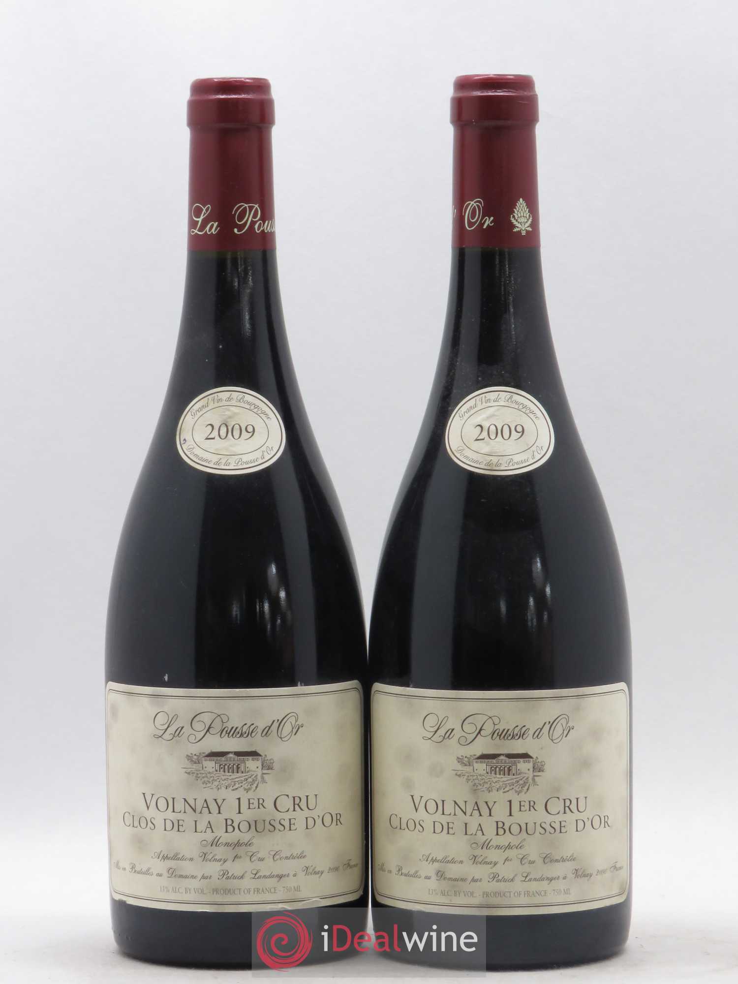 Volnay 1er Cru Clos de la Bousse d'Or La Pousse d'Or (Domaine de) 2009 - Lot de 2 bouteilles - 0