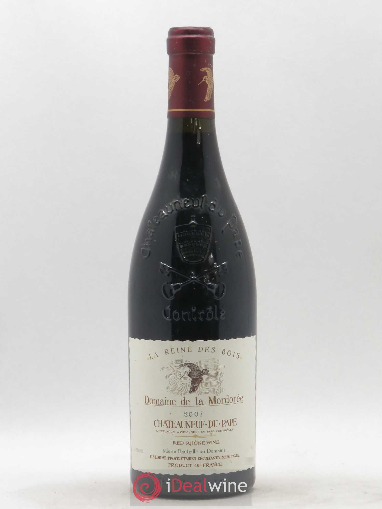 Châteauneuf-du-Pape Cuvée de la Reine des Bois La Mordorée (Domaine de) 2007 - Lot de 1 bouteille - 0