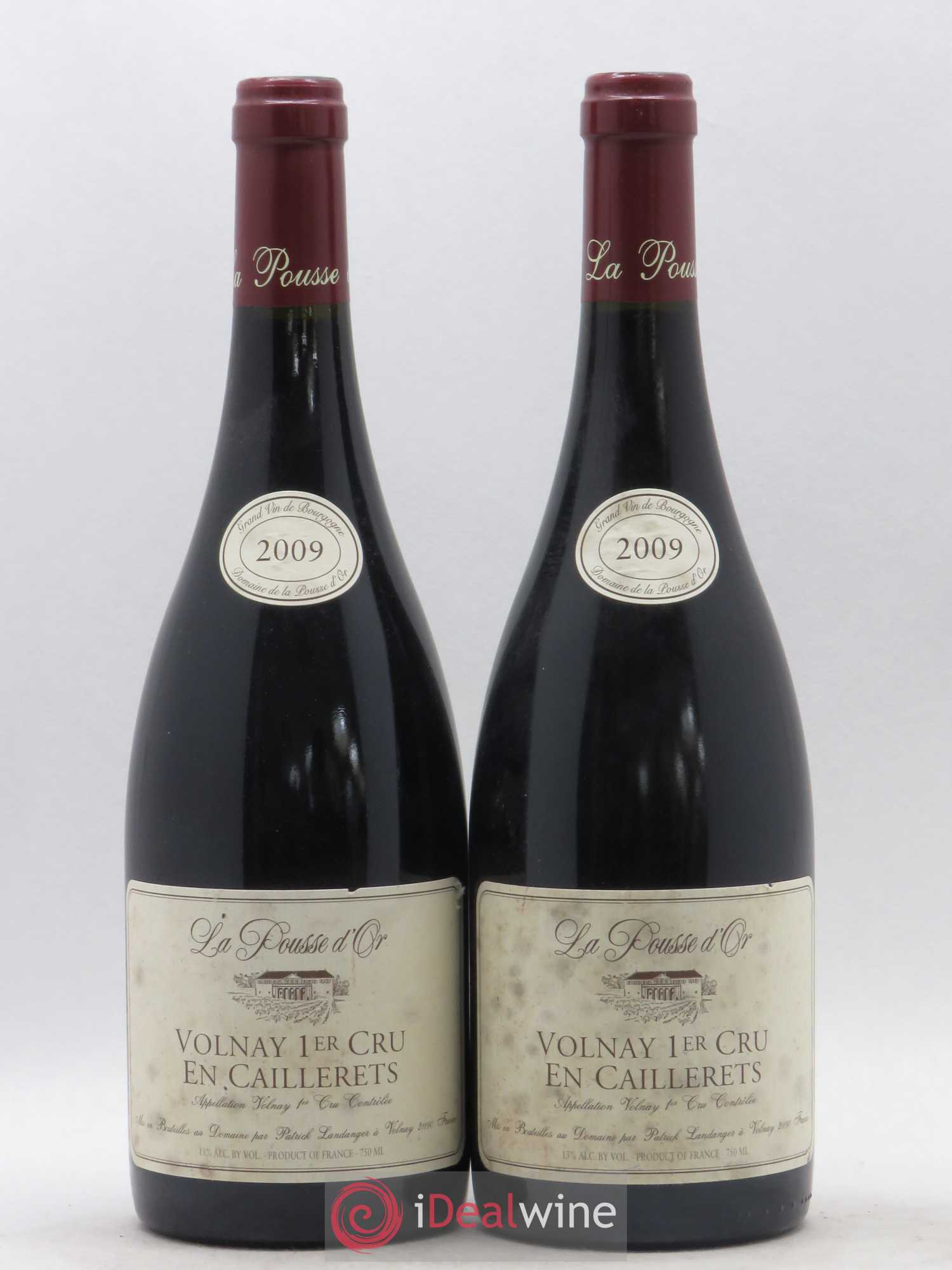 Volnay 1er Cru Les Caillerets La Pousse d'Or (Domaine de) 2009 - Lot de 2 bouteilles - 0