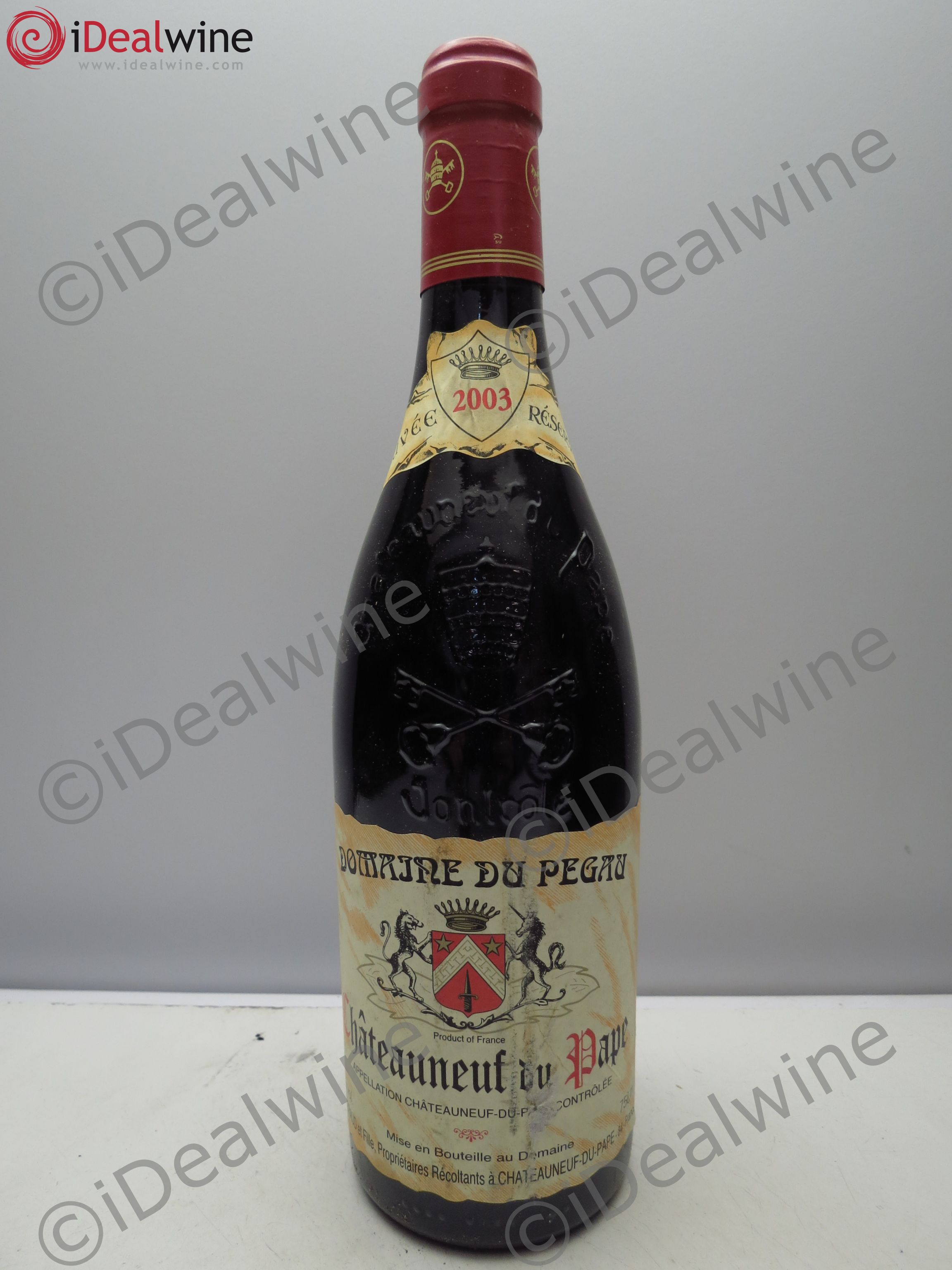 Châteauneuf-du-Pape Domaine du Pégau Cuvée Réservée Paul et Laurence Féraud 2003 - Lot de 1 bouteille - 0
