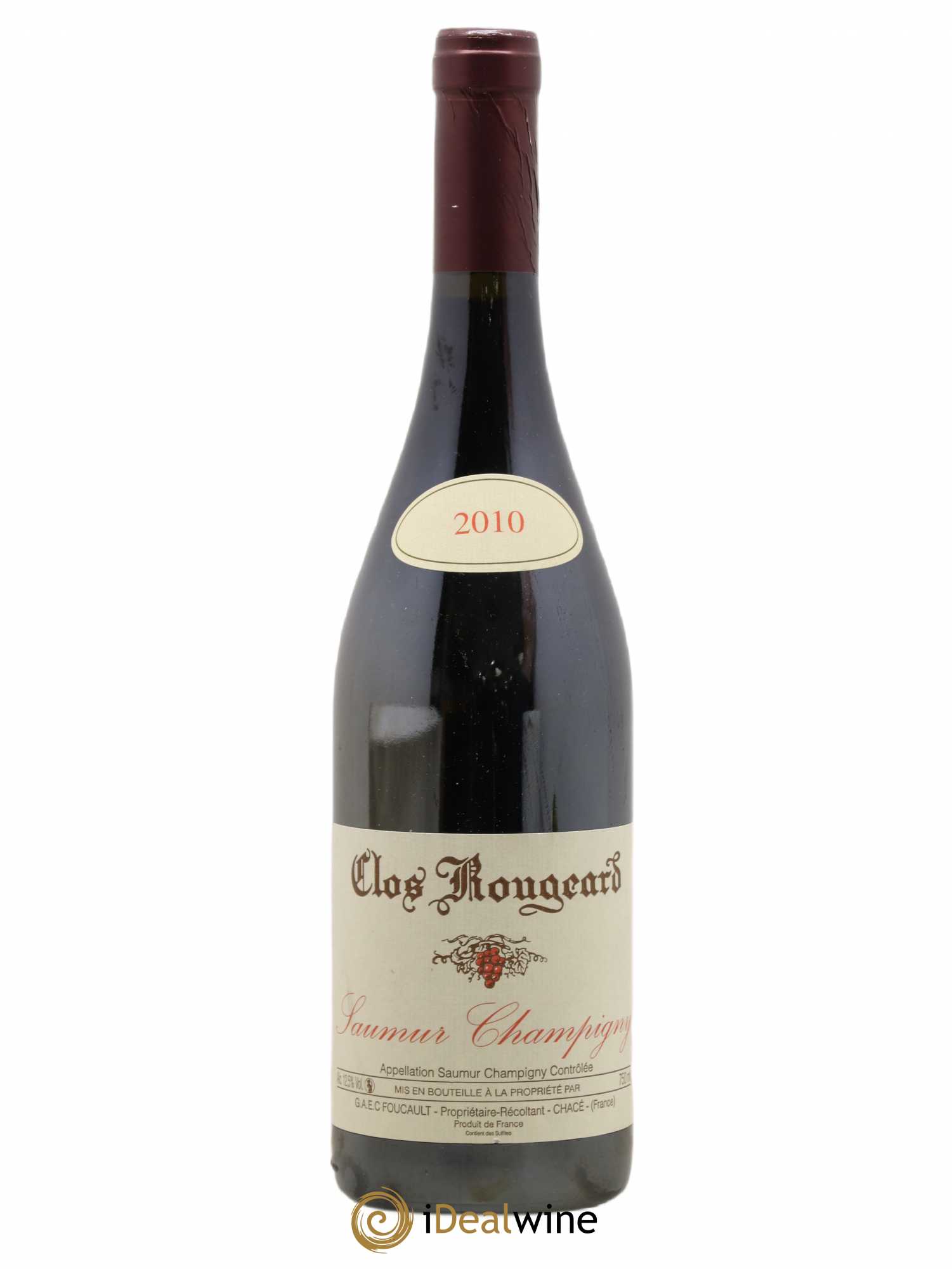 Saumur-Champigny Clos Rougeard 2010 - Lot de 1 bouteille - 0