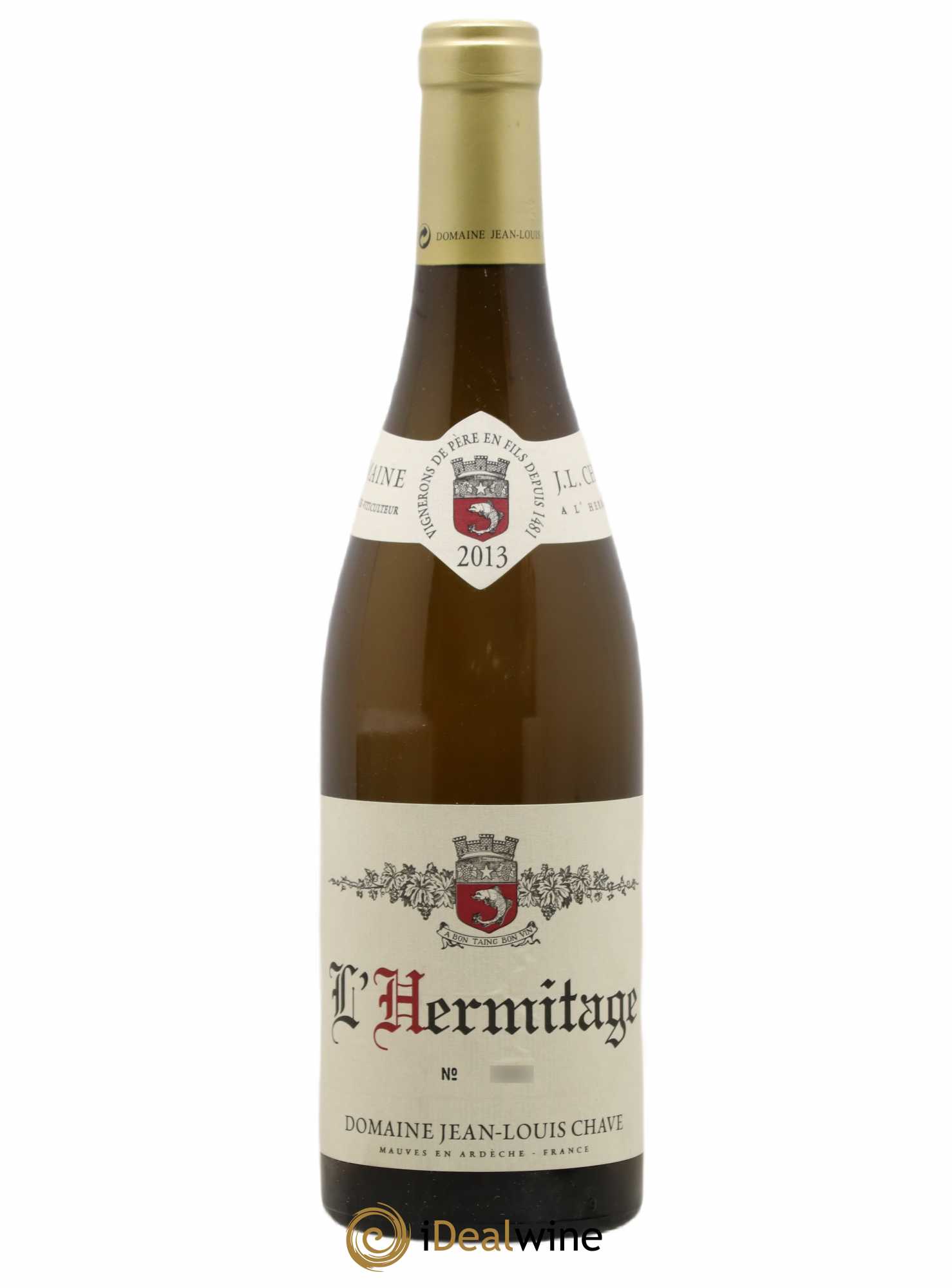 Hermitage Jean-Louis Chave 2013 - Lot de 1 bouteille - 0