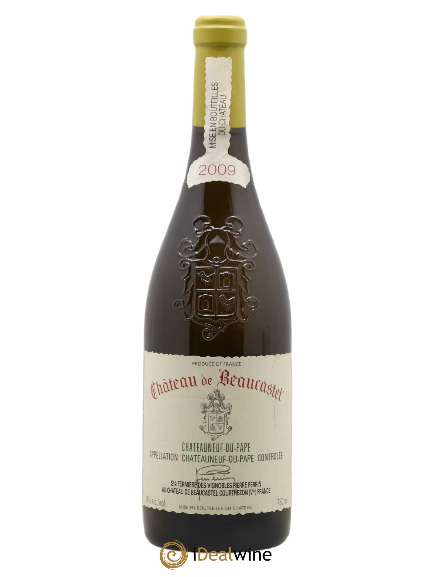 Châteauneuf-du-Pape Château de Beaucastel Famille Perrin 2009 - Lot de 1 bouteille - 0