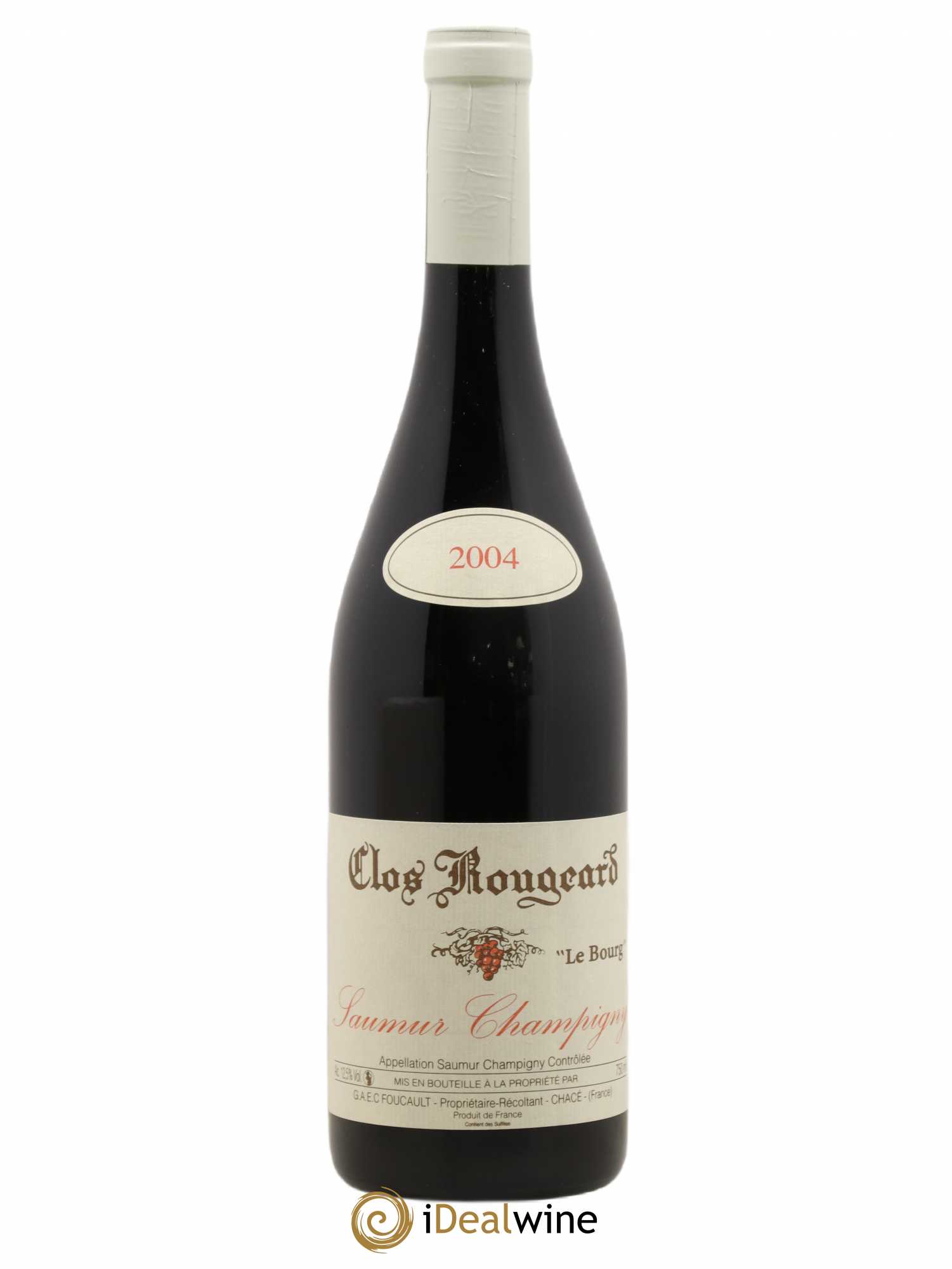 Saumur-Champigny Le Bourg Clos Rougeard 2004 - Lot de 1 bouteille - 0